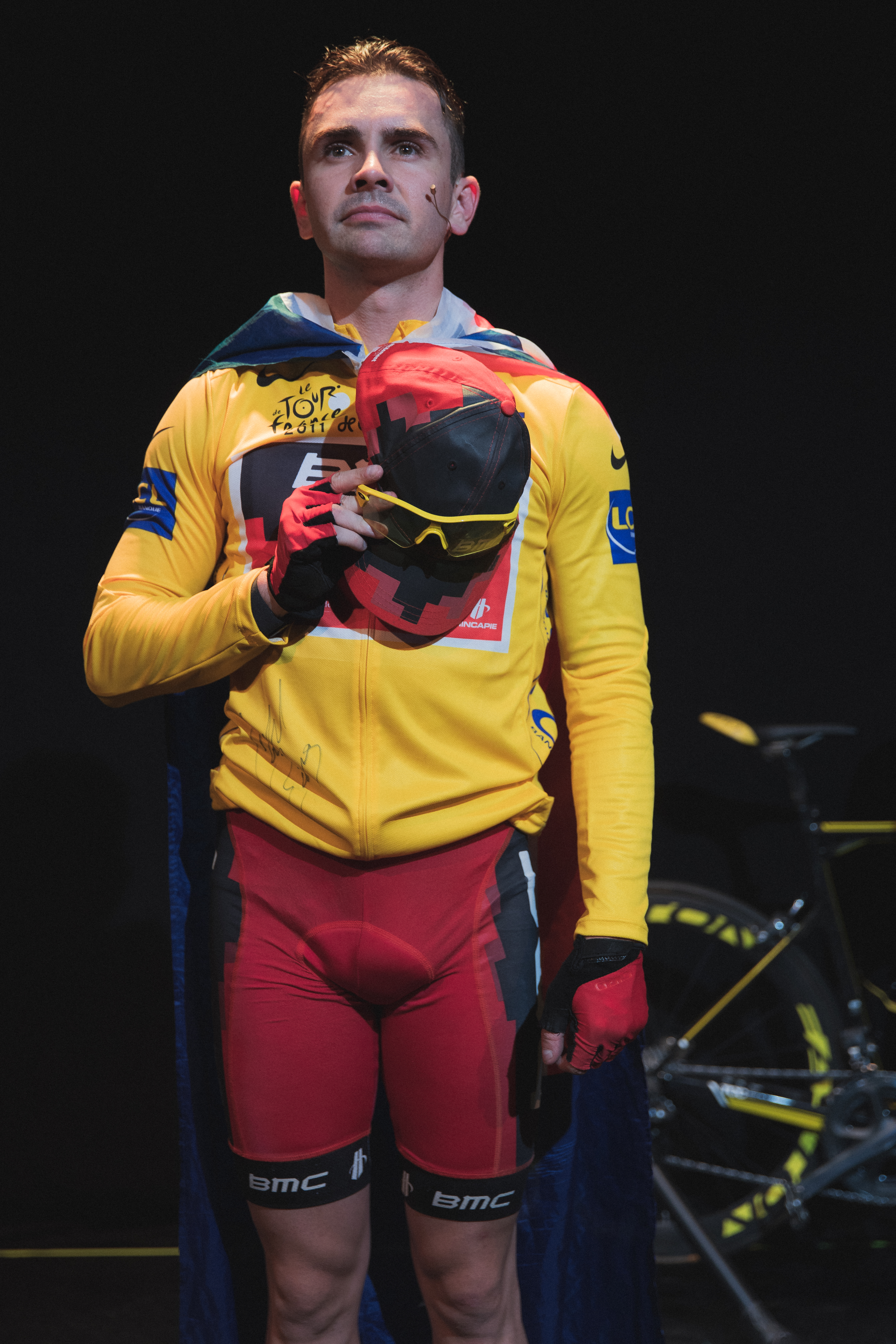 Connor Delves as Cadel Evans