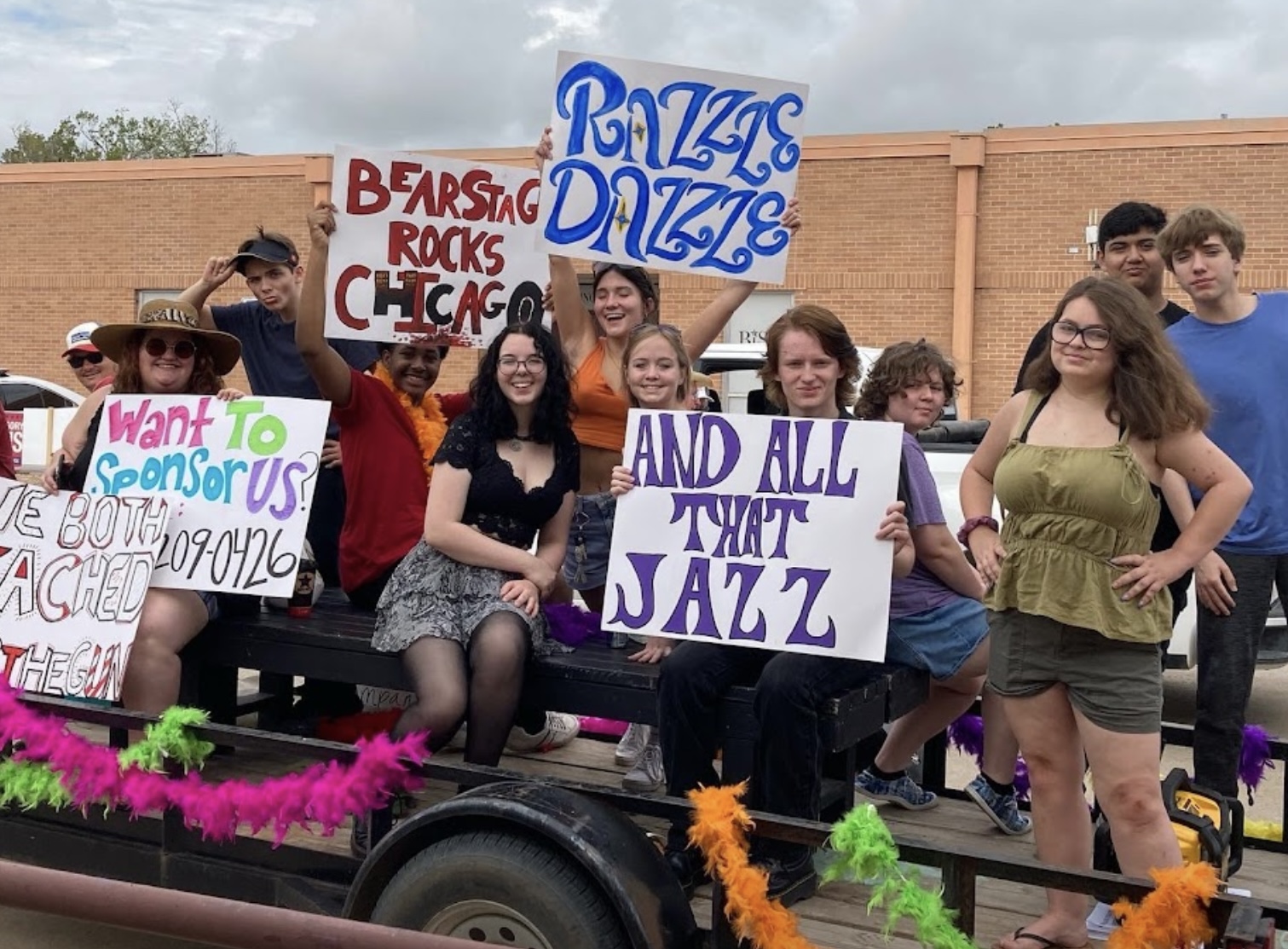 Bear Stage Theatre Co. gets their own float on the August 6th HOCO parade! Thank you Lost Pines Toyota for donating one of your trucks to us!