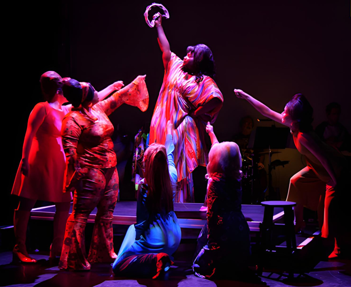 Cast of BEEHIVE: Noelle Nicohlas, Zoe Kanter, Annaya Charlicia*, Rachel Whittington, Anneliese Wolfanger, Addison Schuh