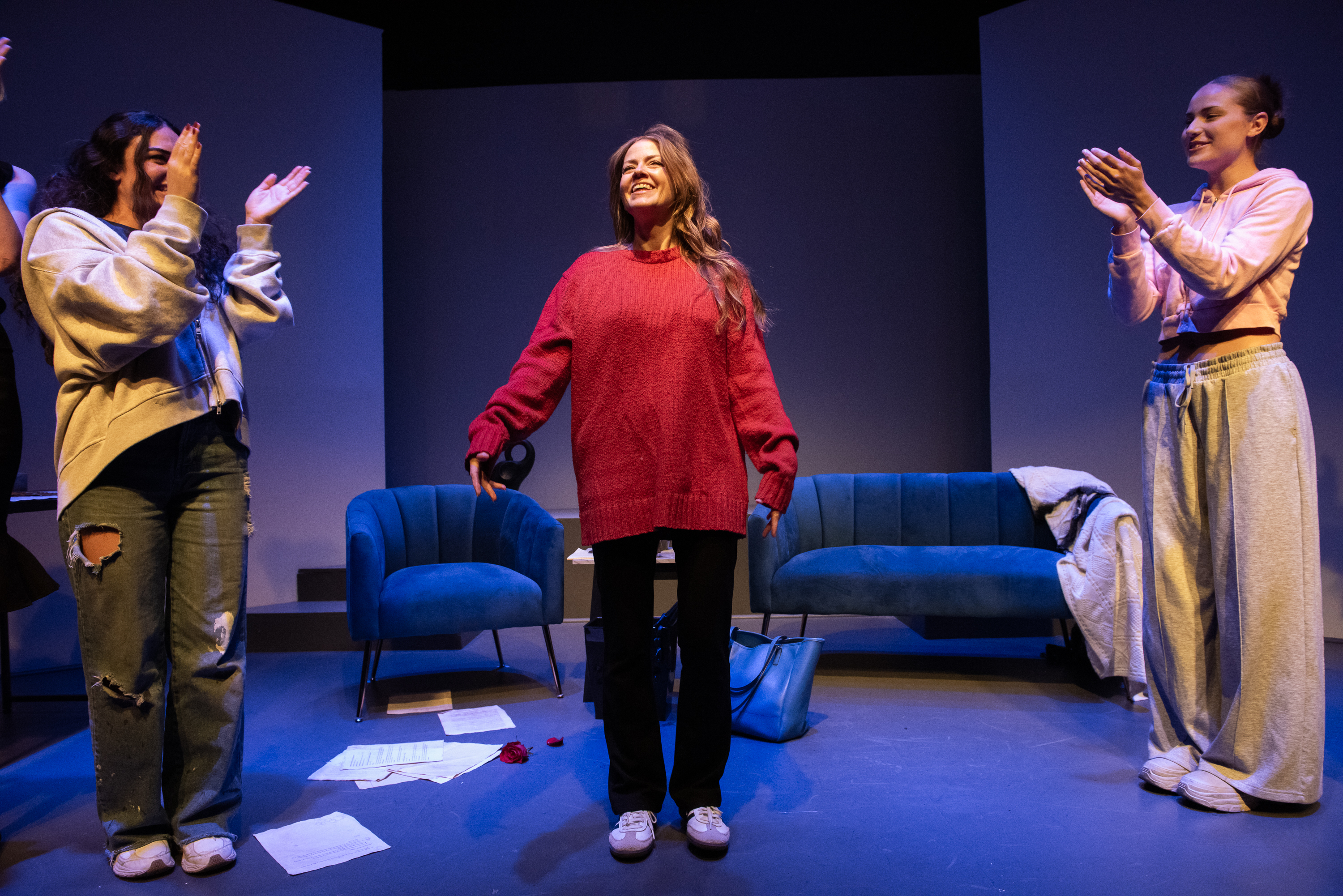 April, 2026, Preview Performance in Santa Monica - Isabella Filosa, Juliana Dever, Sarah Short