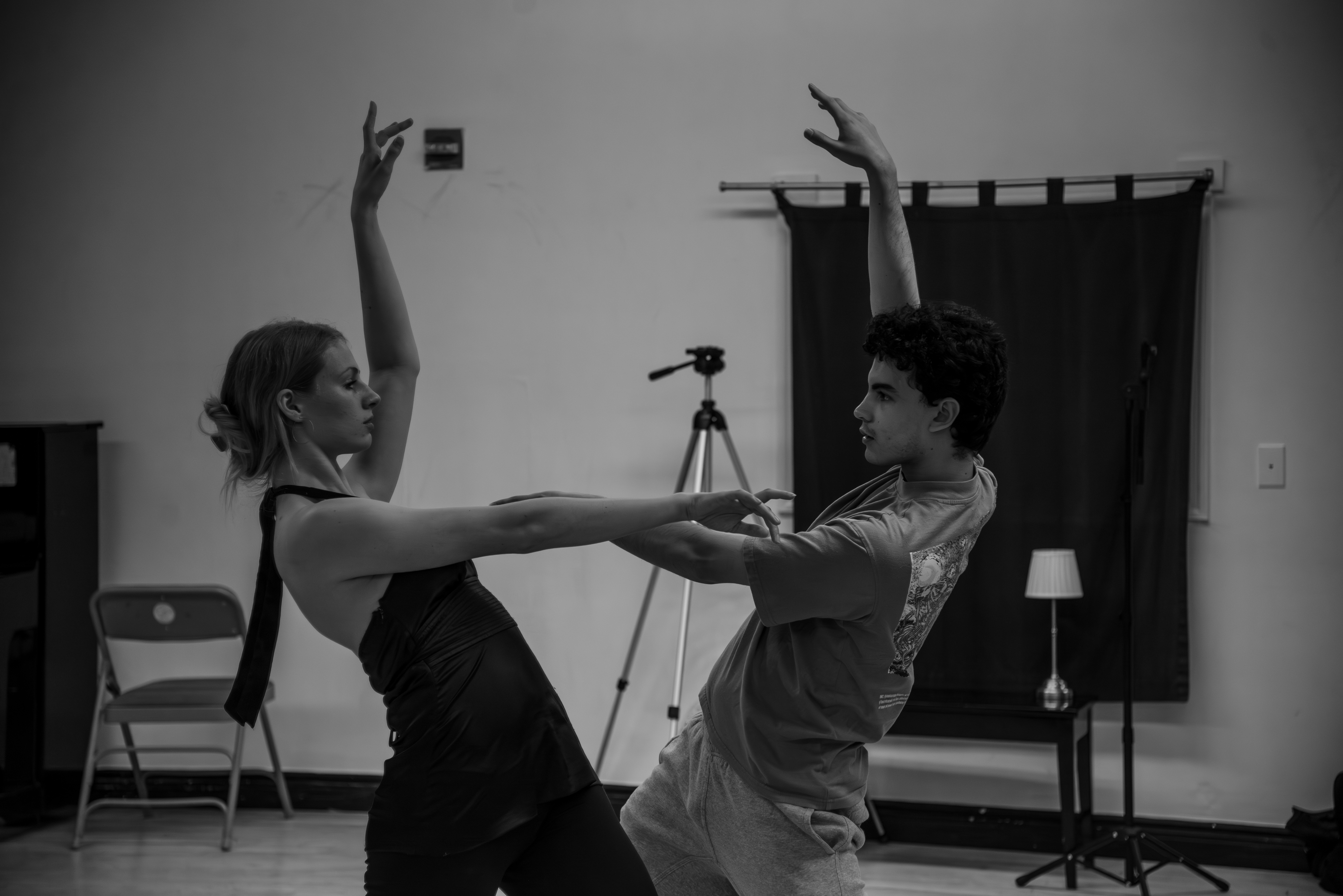 Behind-the-Scenes Rehearsal Photo by Catherine Ward