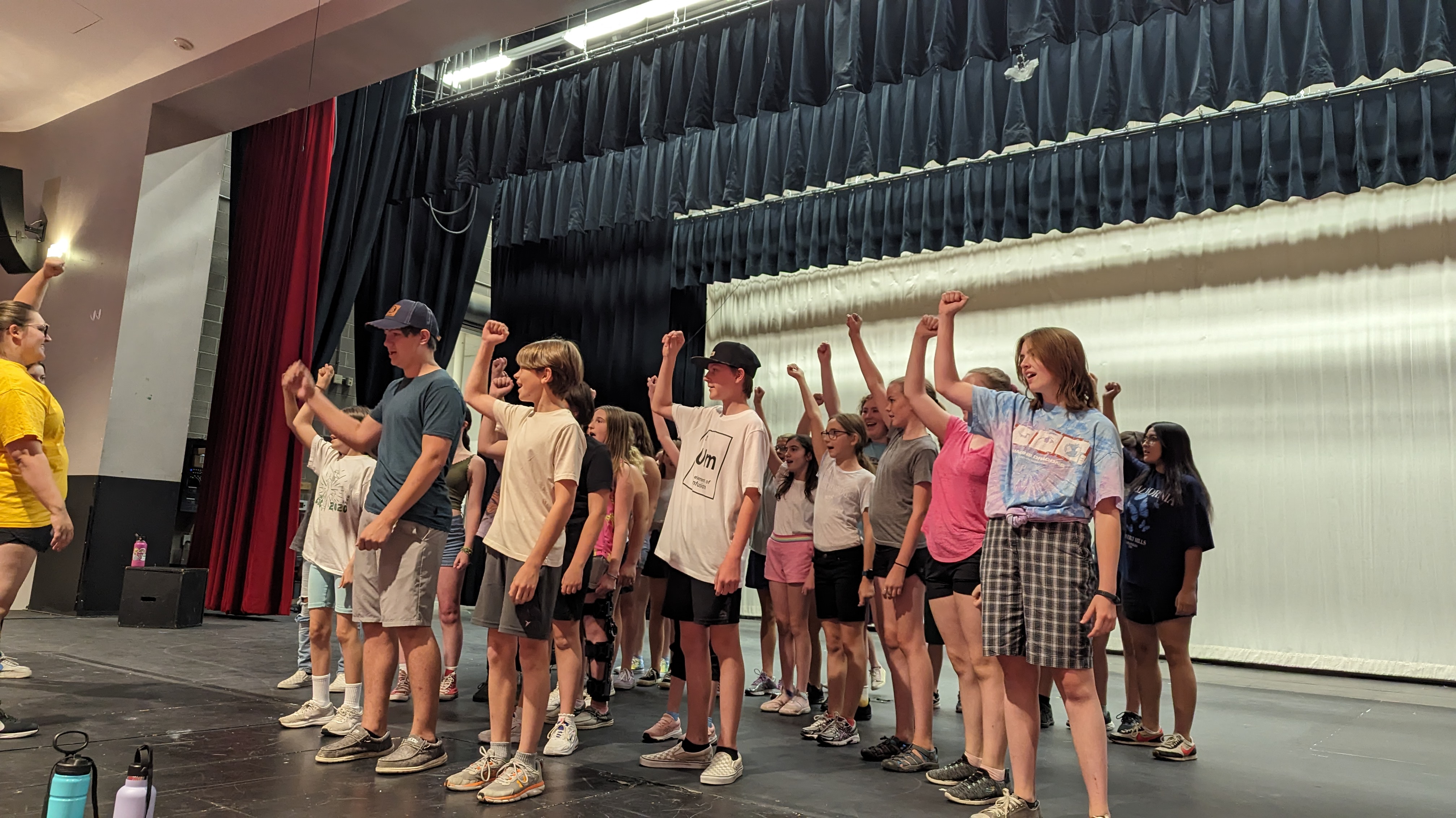 Rehearsal for The World Will Know