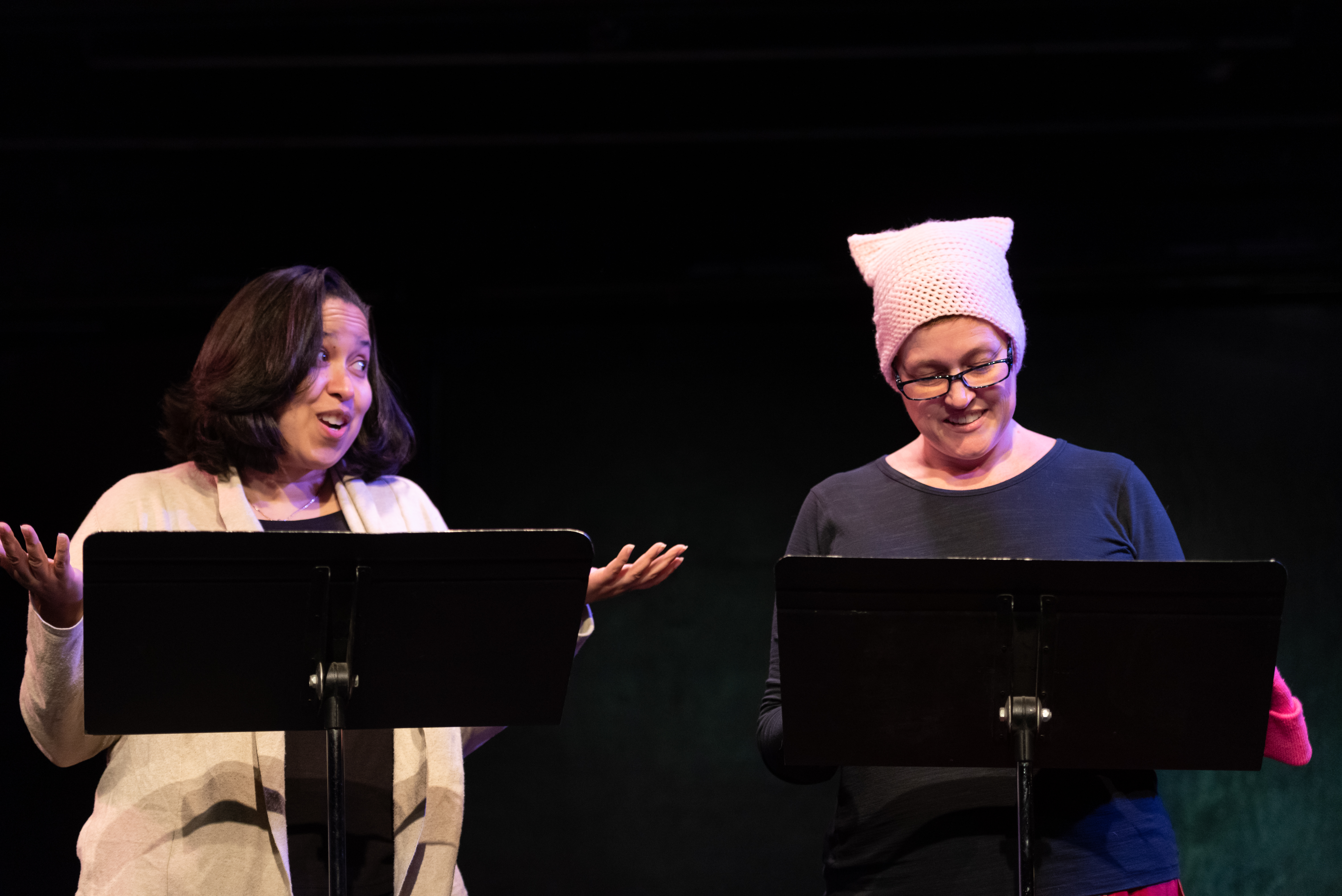 Cristina Garcia Leon and Bree O'Connor, Pithy Party 2021 (Photo Credit: Amanda Lacson)