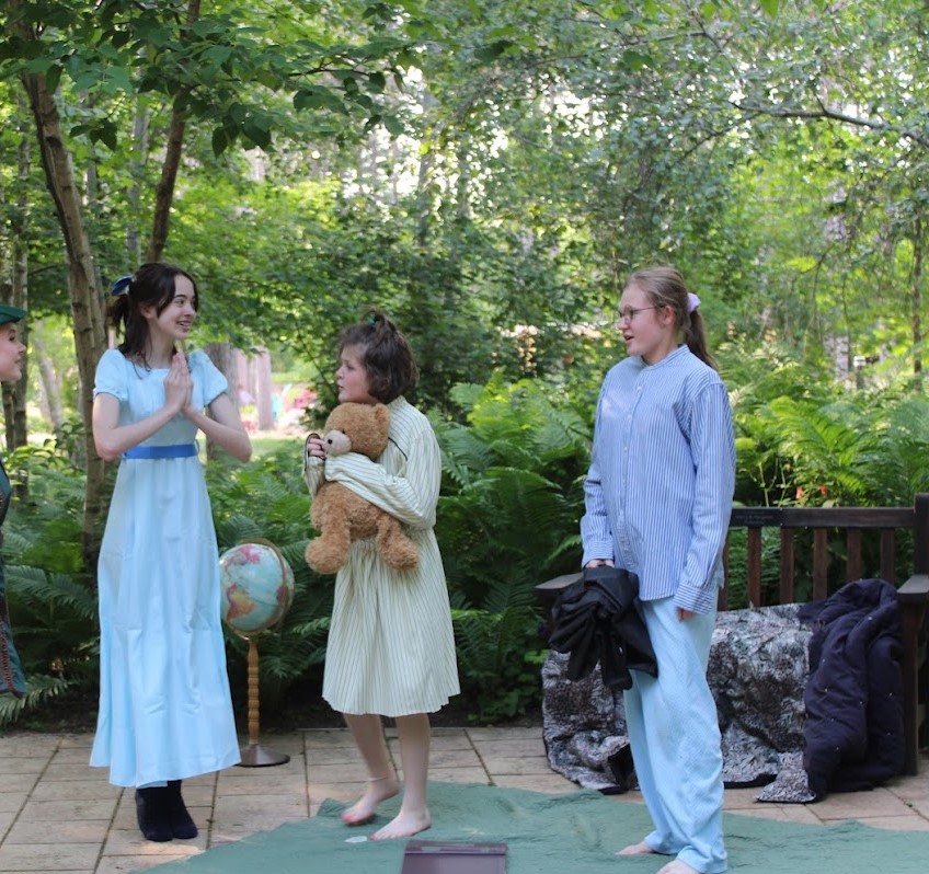 Wendy, John, and Michael Darling