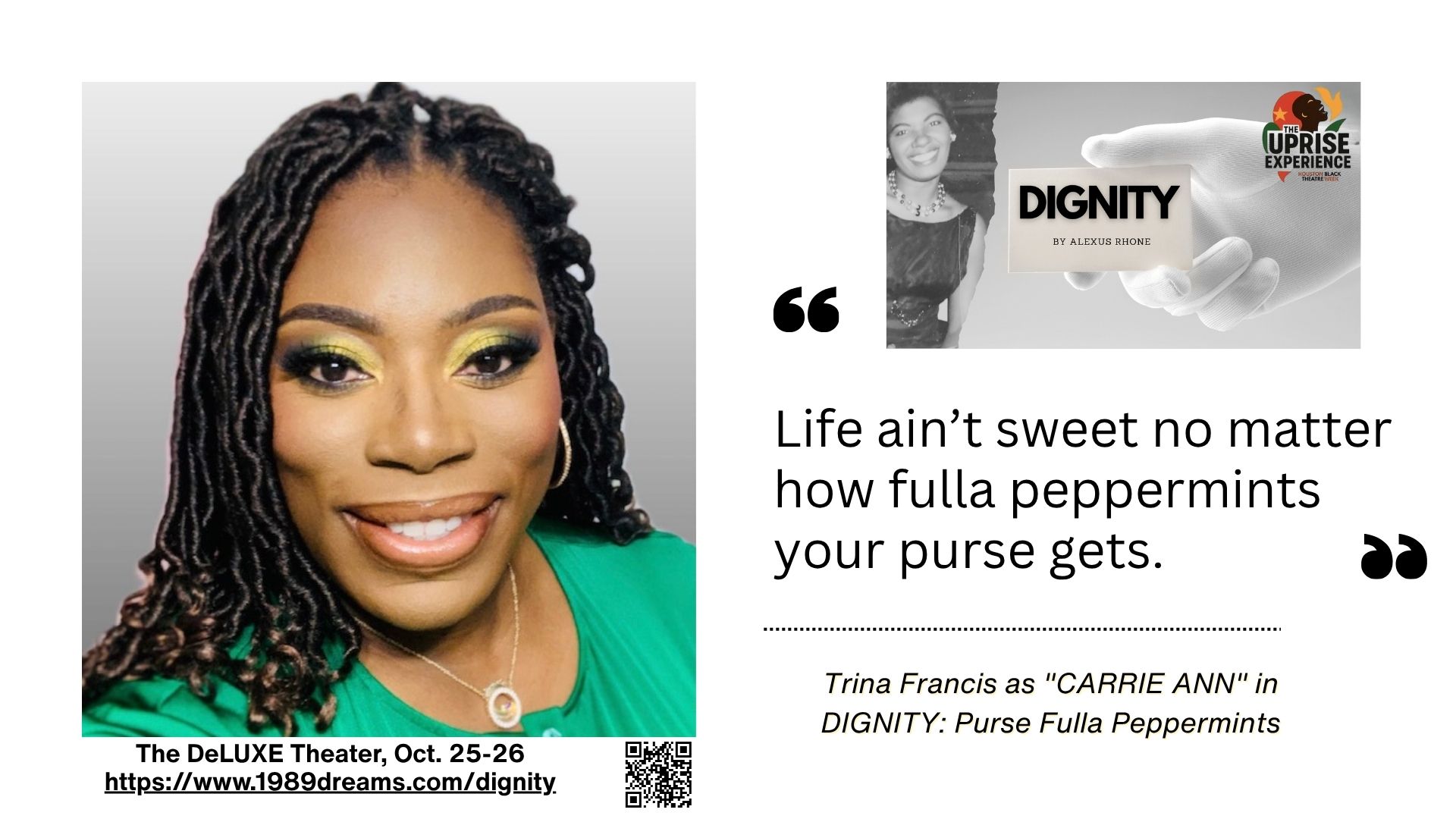 DIGNITY quote from “CARRIE ANN”