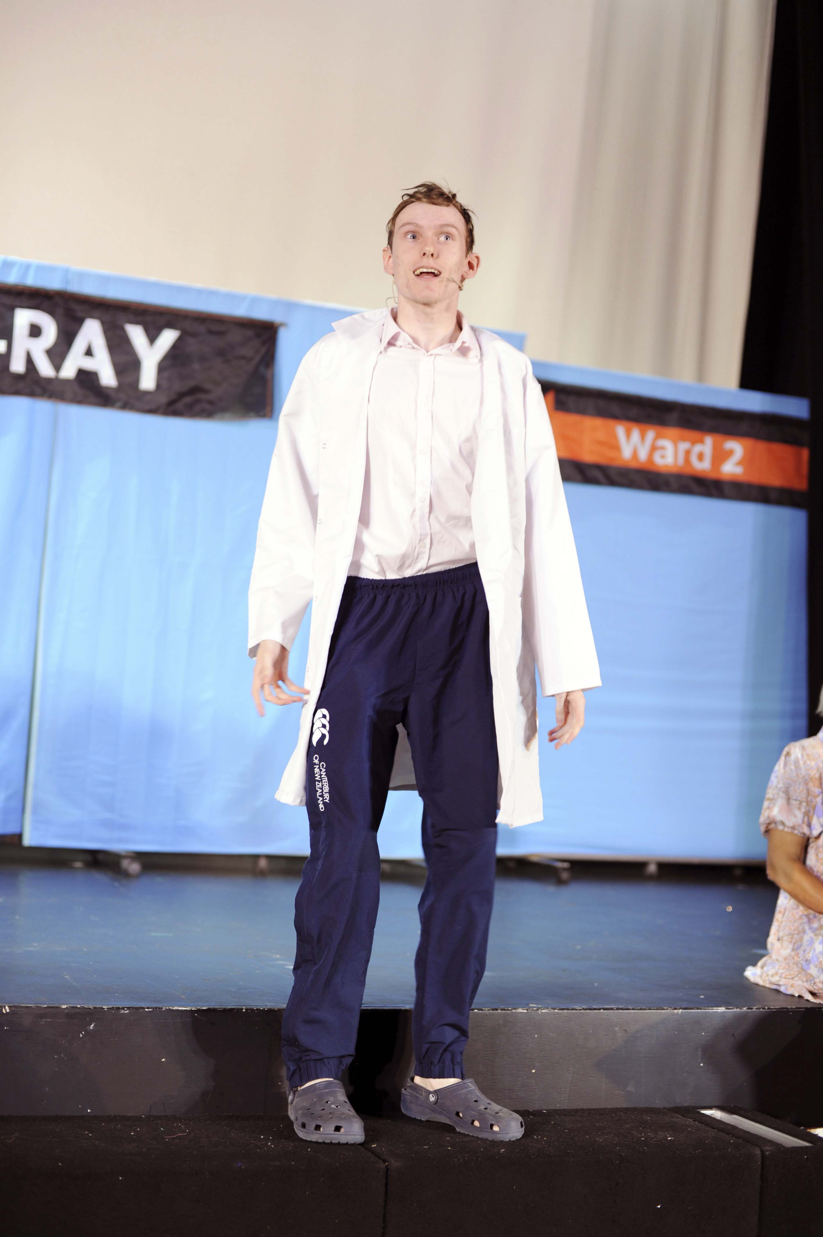 Where did X Ray Ted do his training?