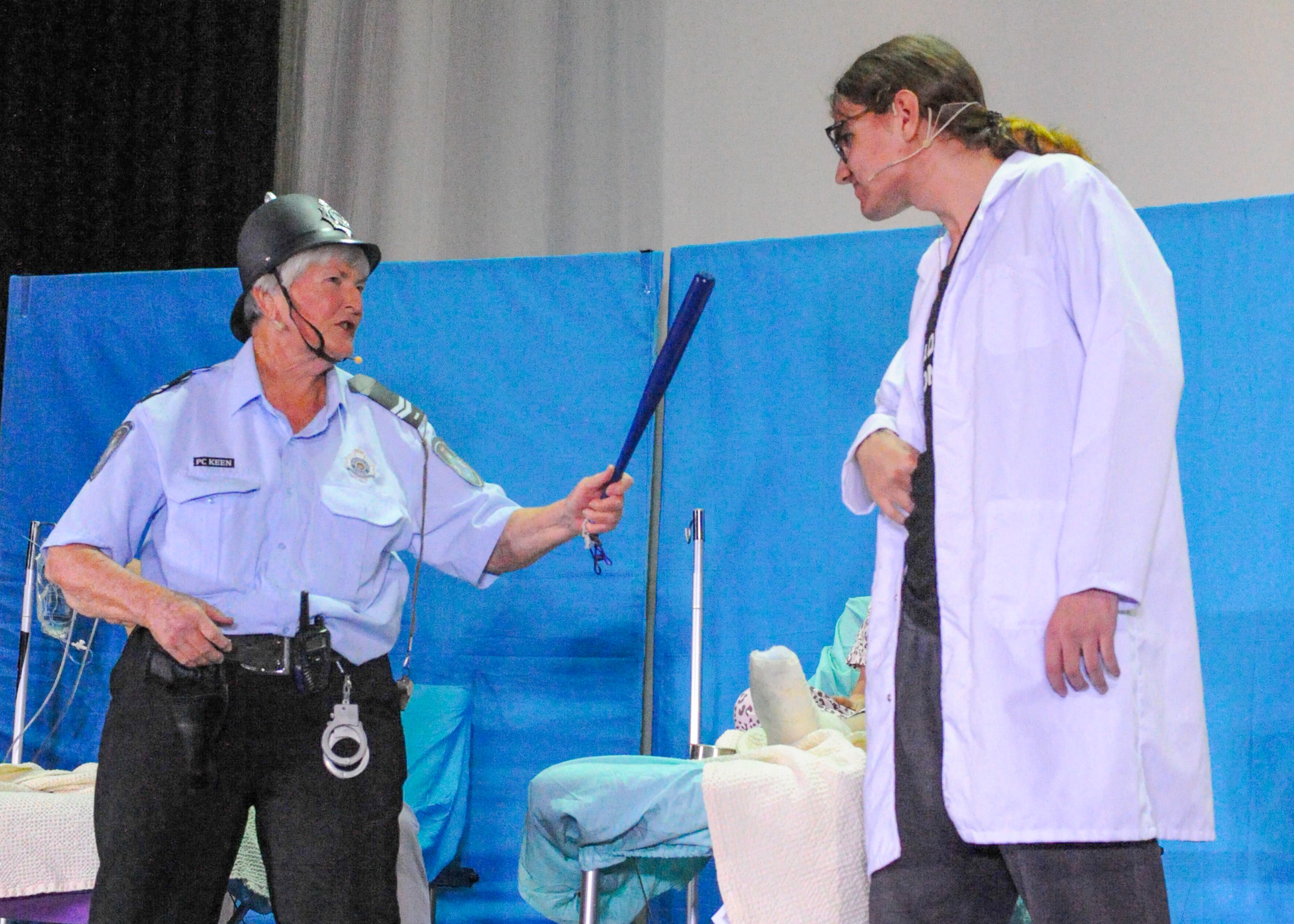 PC Keen and Nurse Arnold