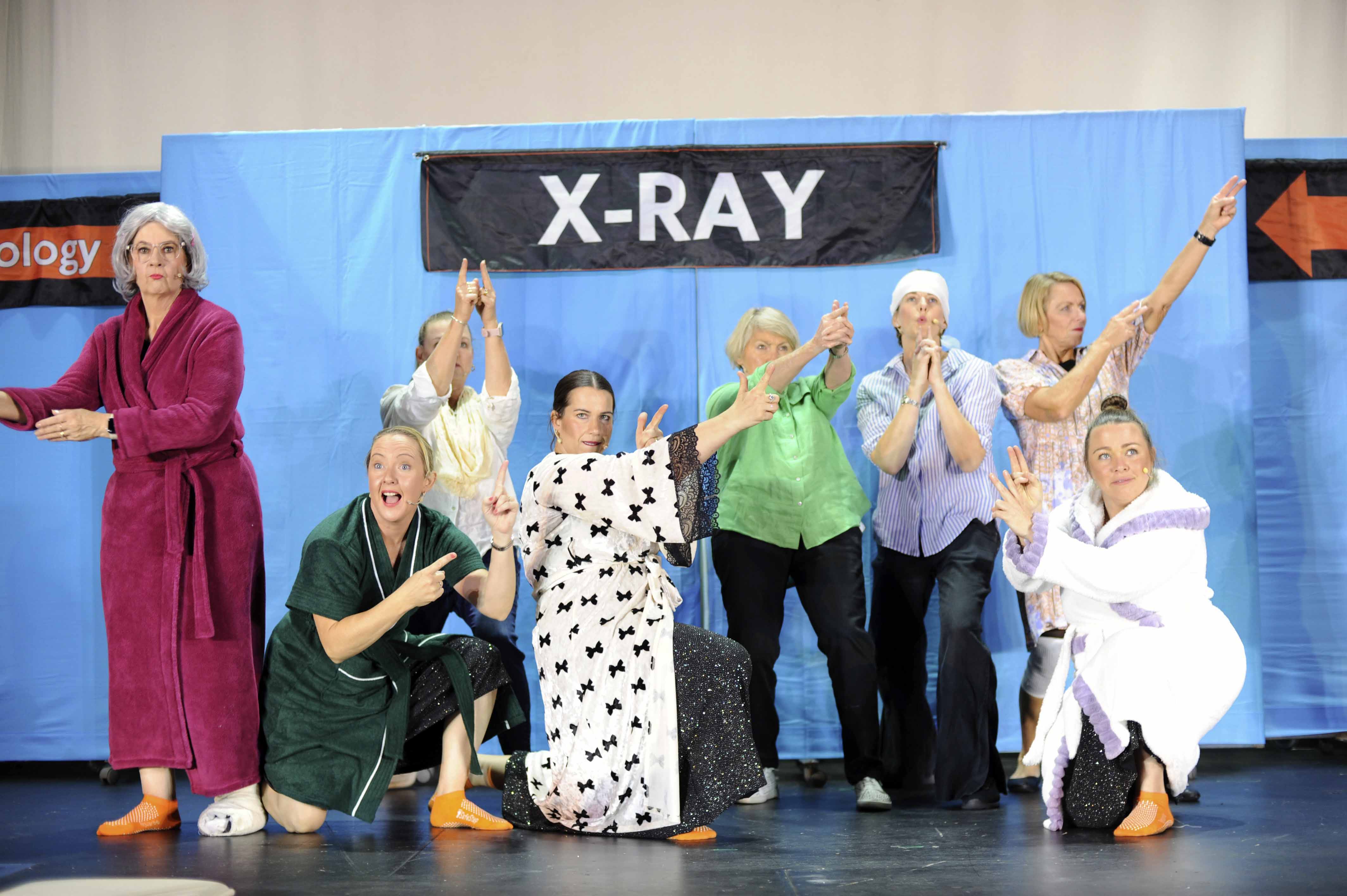 Group shots save time in the X Ray Department!