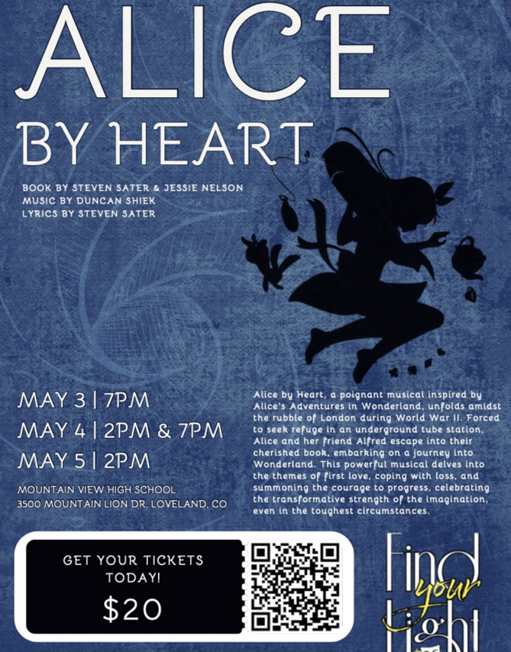 Alice By Heart at Find Your Light