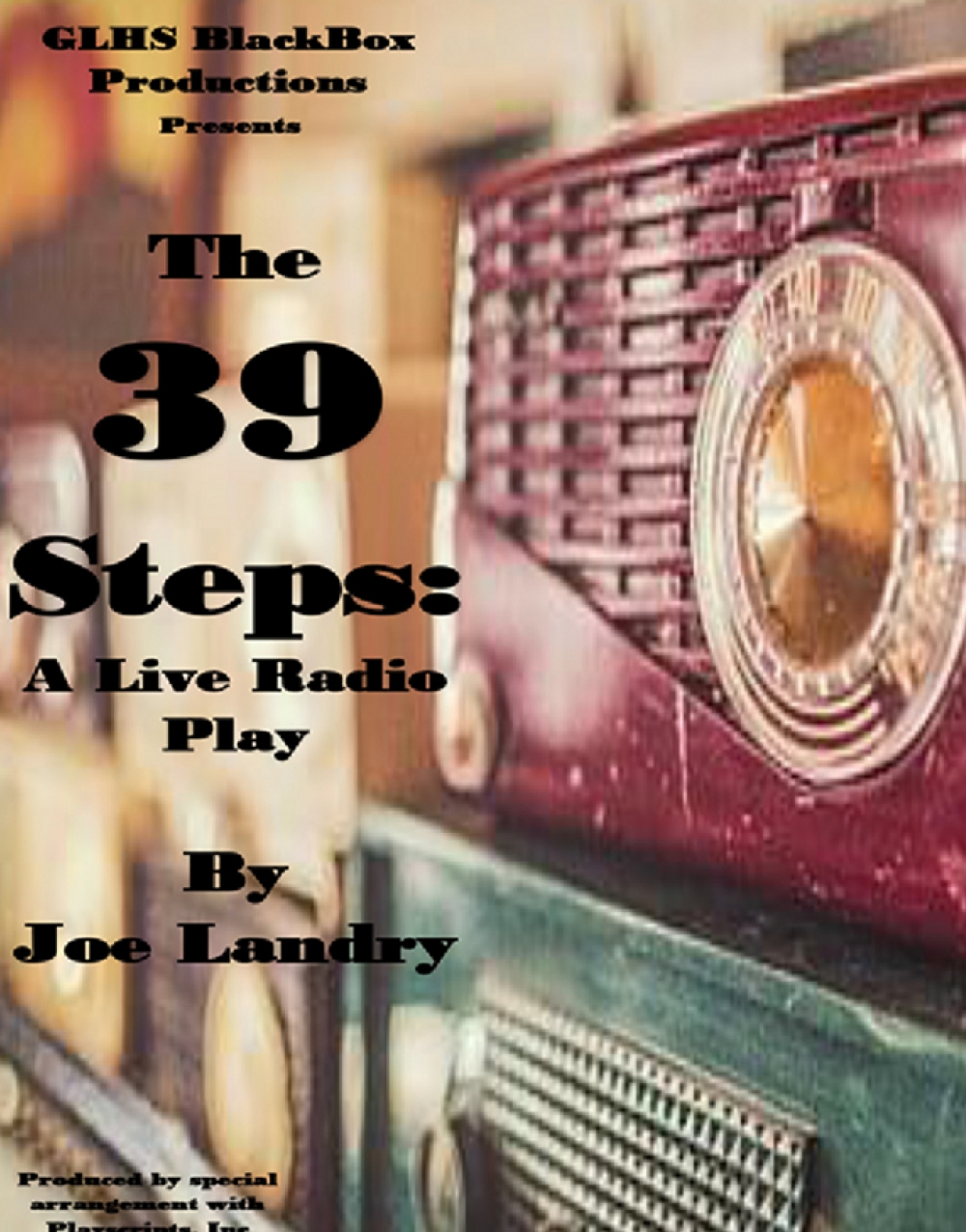 The 39 Steps: A Live Radio Play - Gahanna Lincoln High School BlackBox Productions Stage Mag