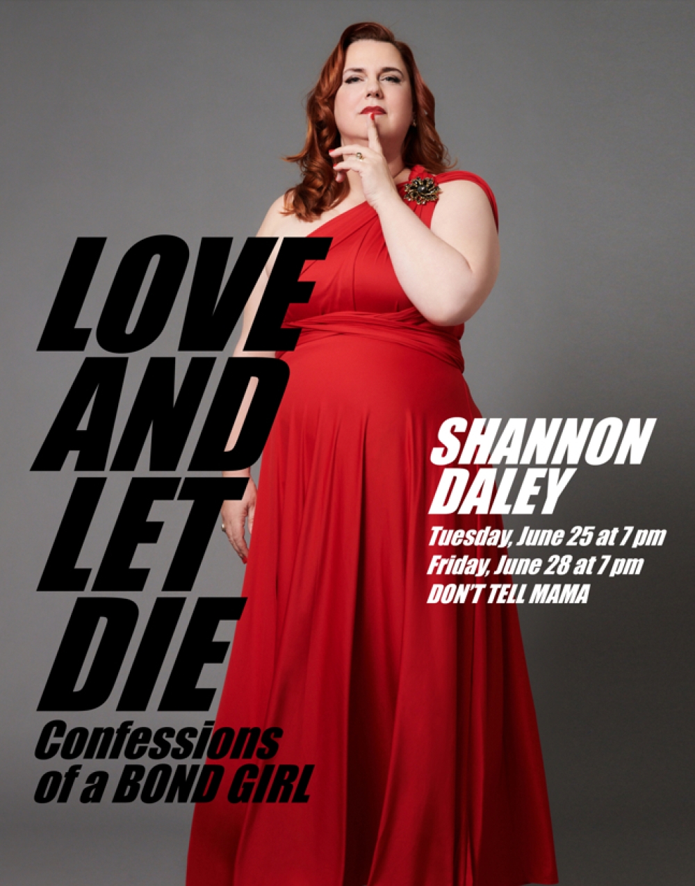 Love and Let Die: Confessions of a Bond Girl - Don't Tell Mama Stage Mag