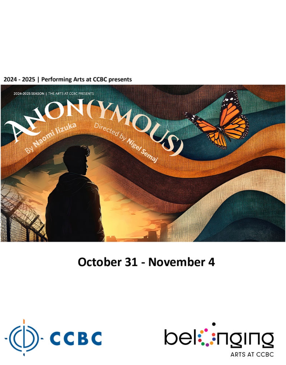 Anon(ymous) - Center for the Arts, Theatre Stage Mag