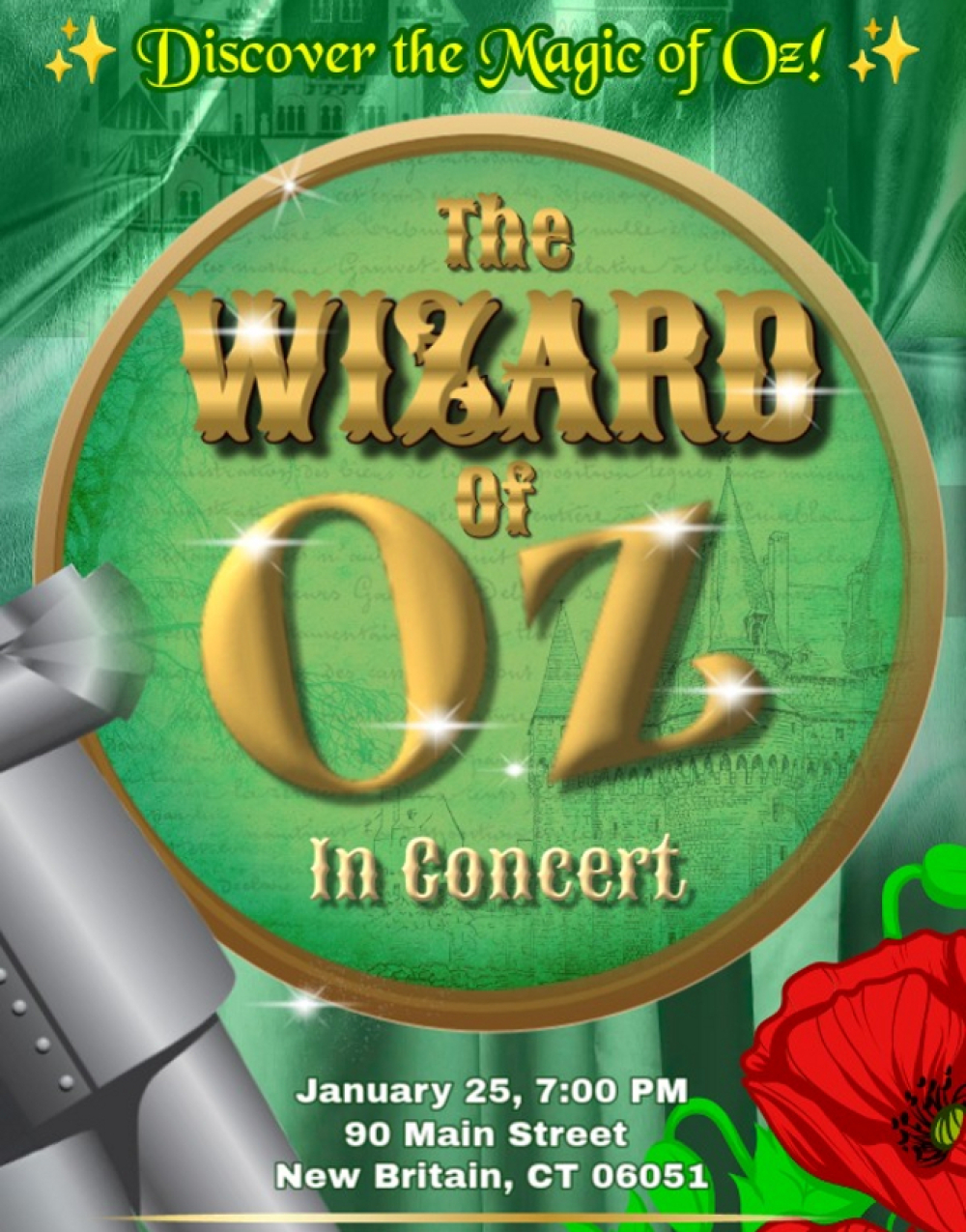 The Wizard Of Oz in Concert at Offsite Connecticut Theatre