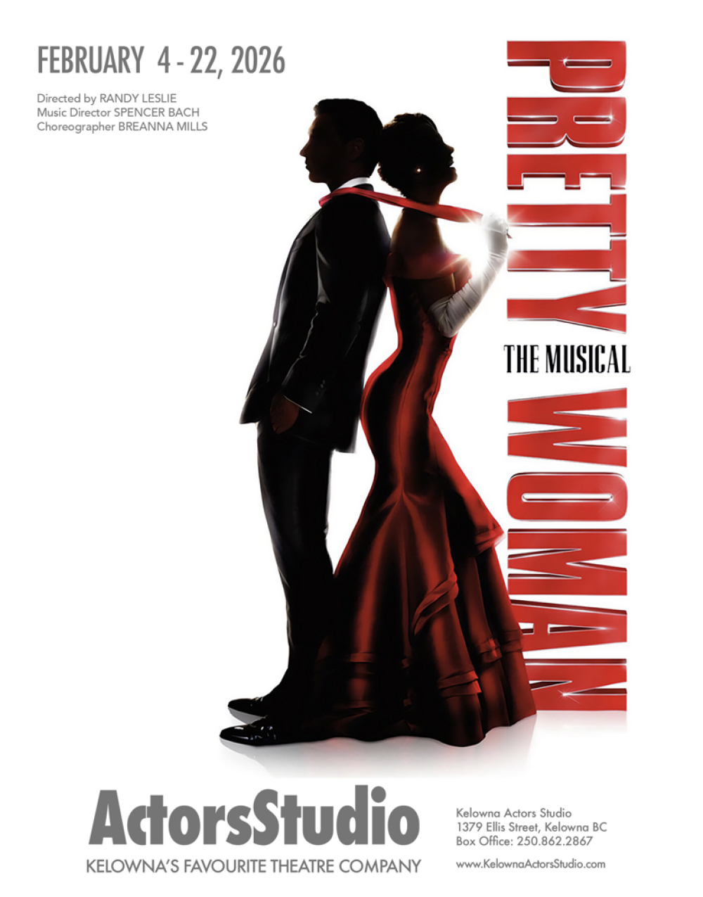 PRETTY WOMAN The Musical  at Kelowna Actors Studio