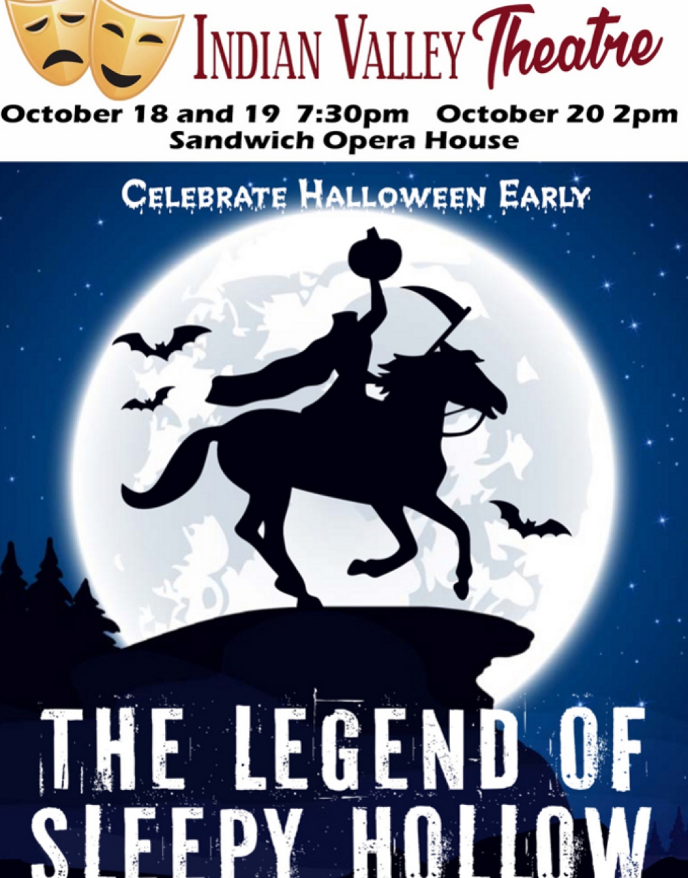 The Legend of Sleepy Hollow - Sandwich Opera House Stage Mag