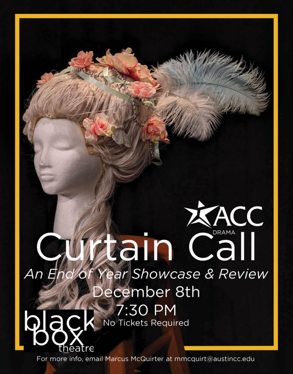 Curtain Call: An End of the Year Showcase and Review at Austin Community College Drama Department
