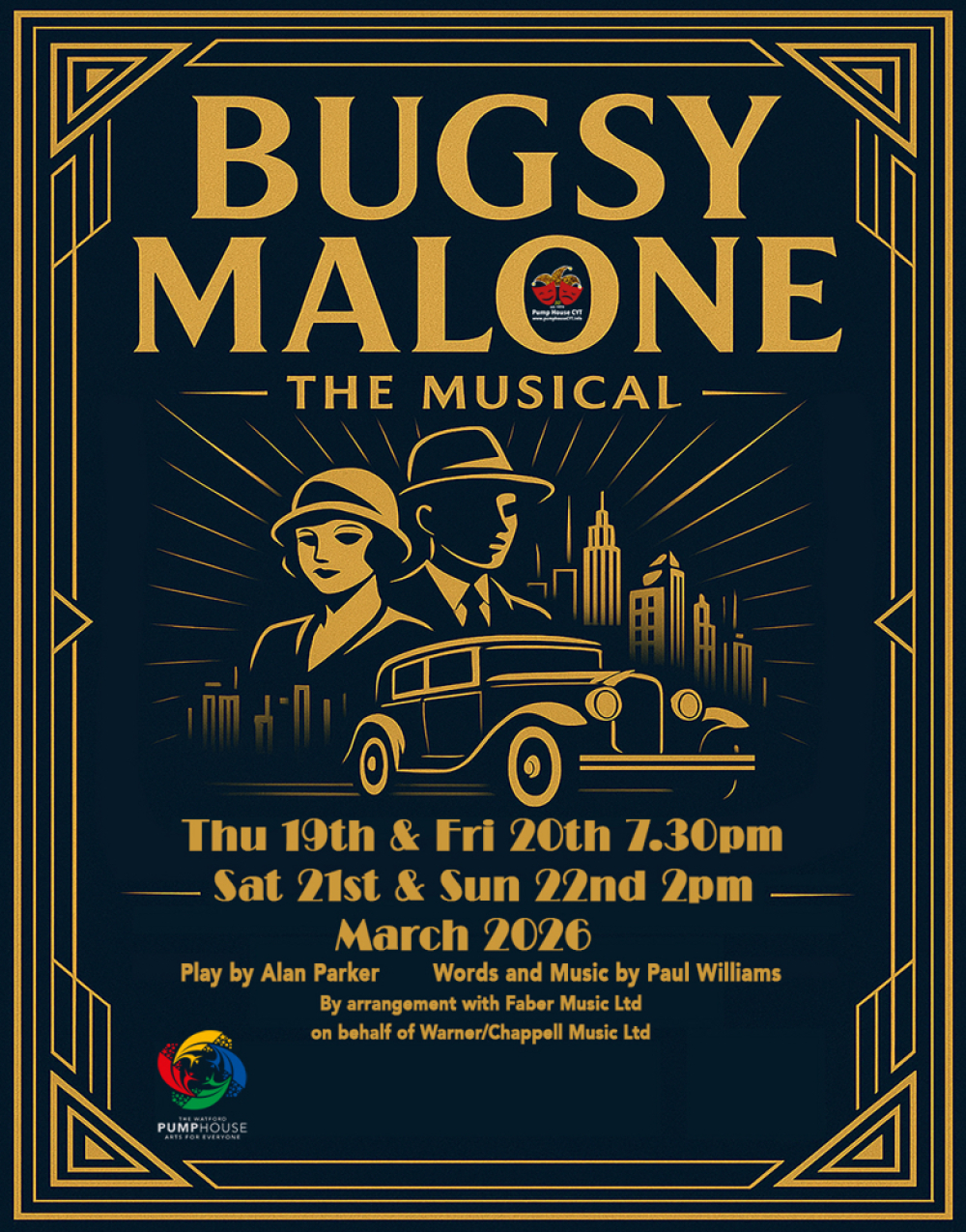Bugsy Malone at Pump House Theatre Watford