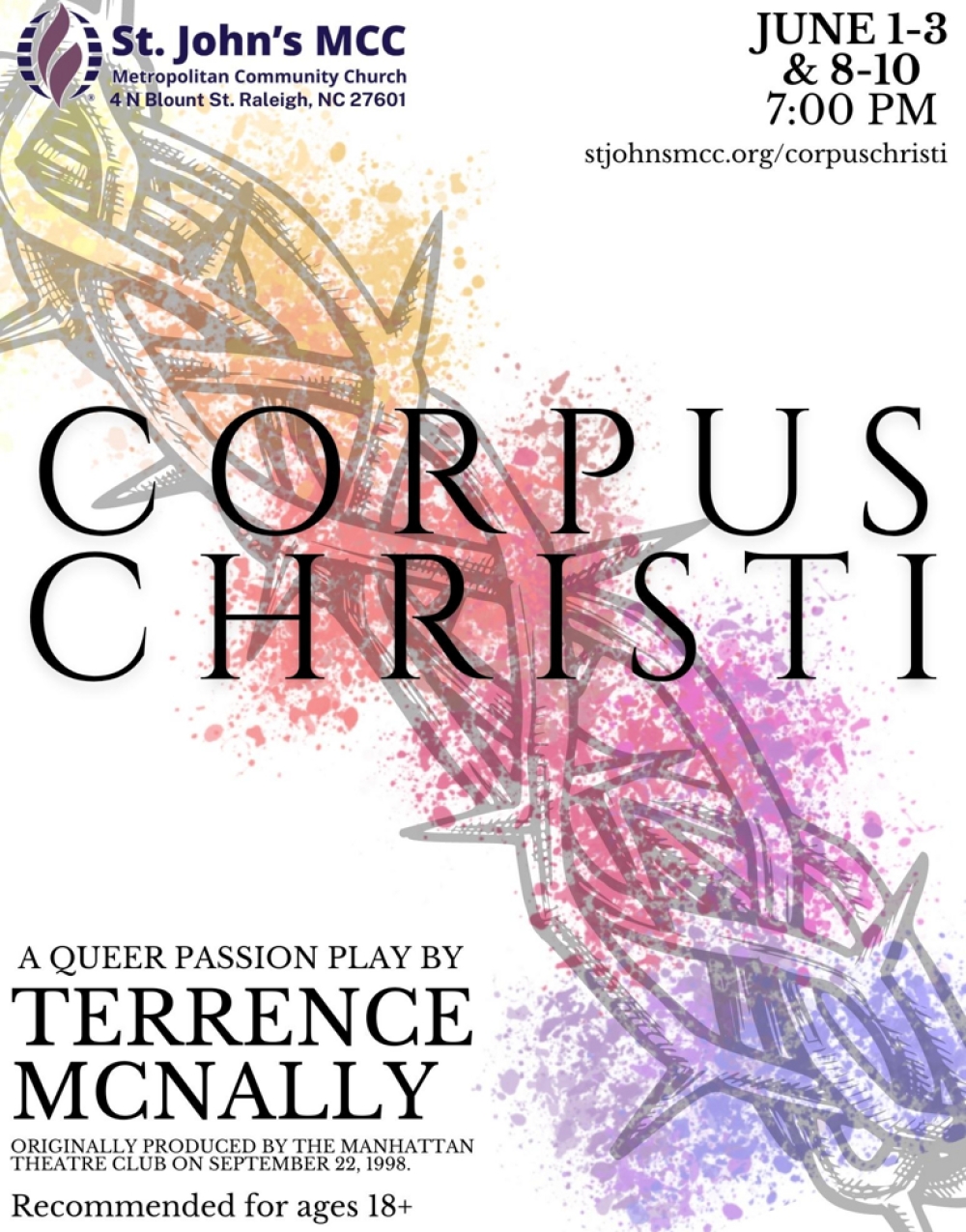 Corpus Christi - St. John's MCC Stage Mag