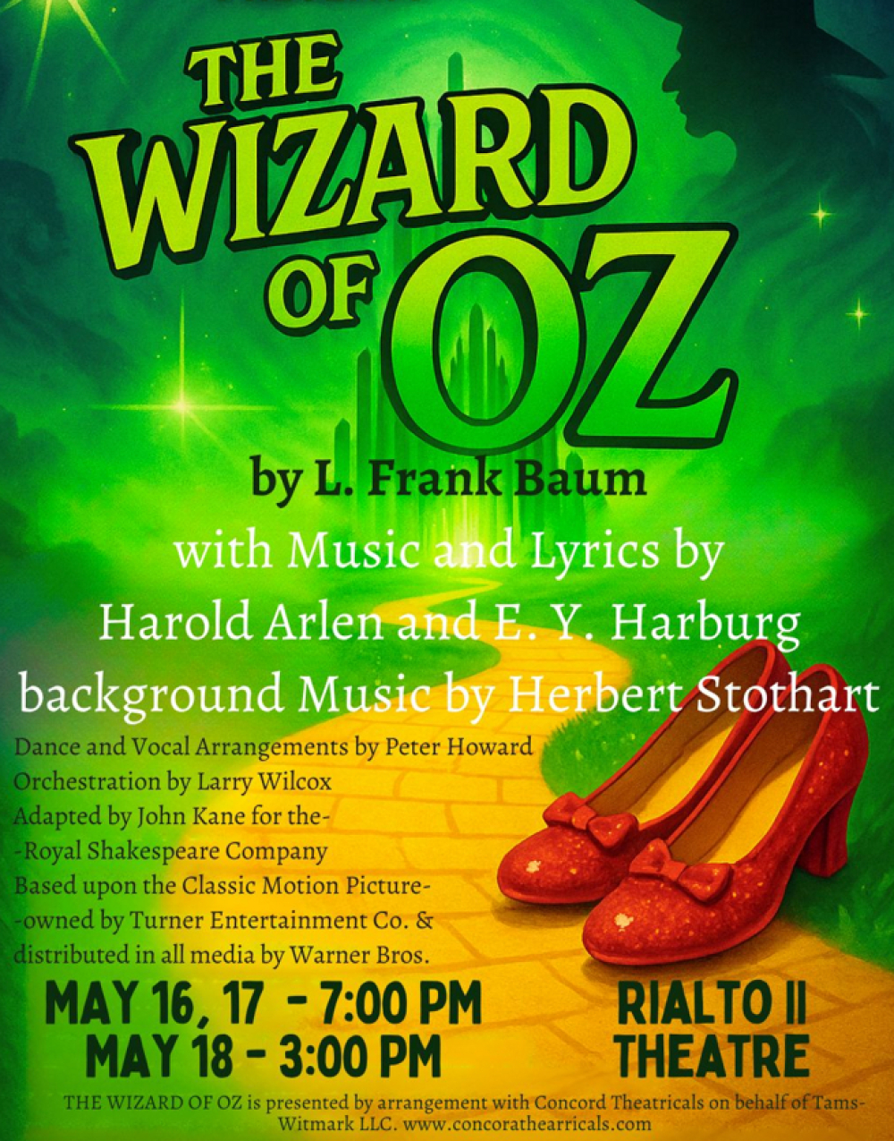 The Wizard of Oz (RSC Version) - Rialto II Stage Mag
