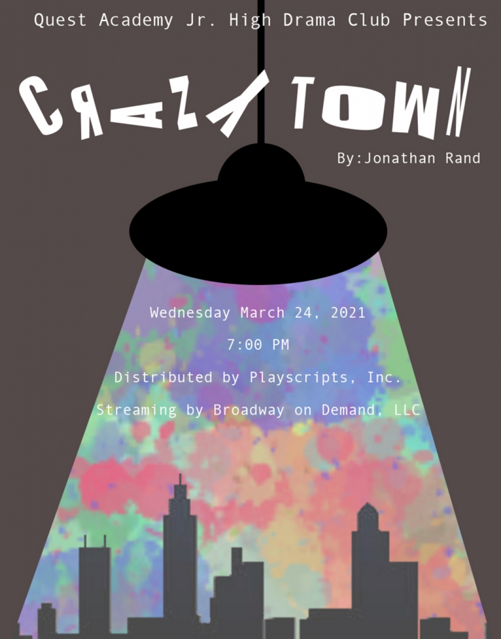 Crazytown - Quest Academy Junior High Stage Mag
