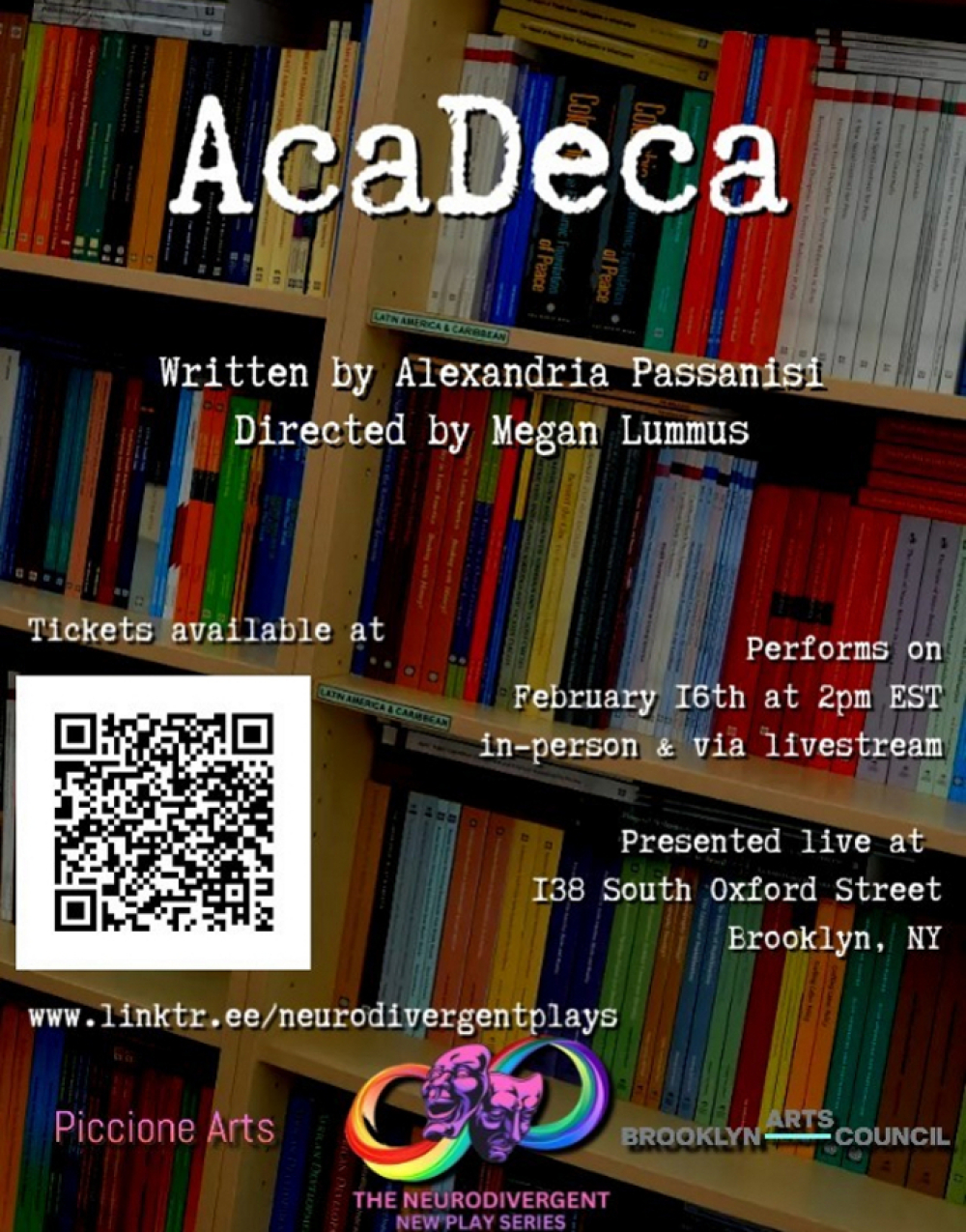 AcaDeca at The Neurodivergent New Play Series