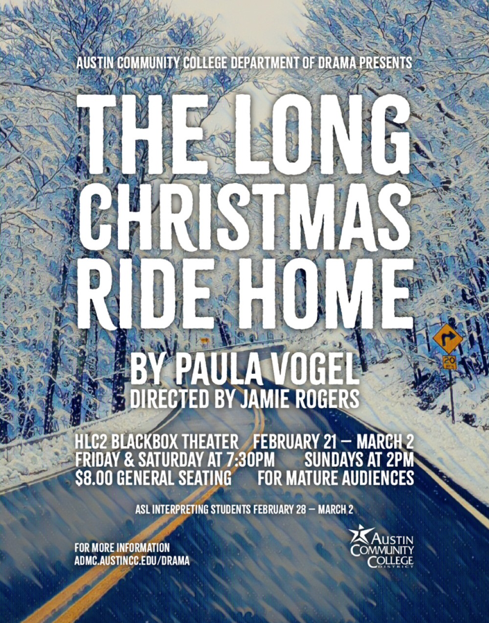 The Long Christmas Ride Home at Austin Community College Drama Department