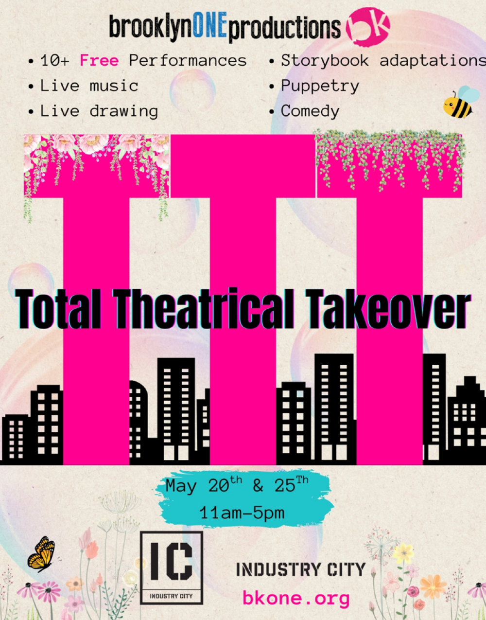 Total Theatrical Takeover! at brooklynONE productions