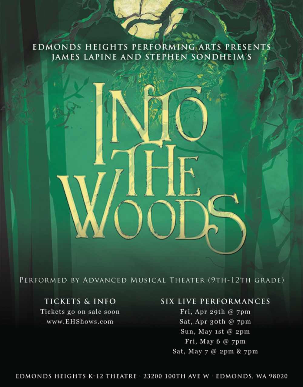 Into the Woods - Edmonds Heights Performing Arts - Edmonds Heights K12 Stage Mag