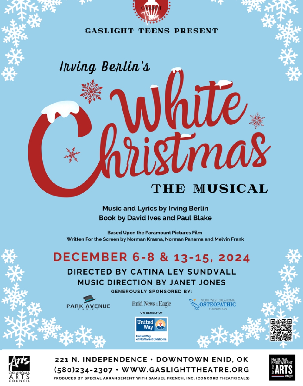 Iving Berlin's White Christmas - Gaslight Theatre Stage Mag