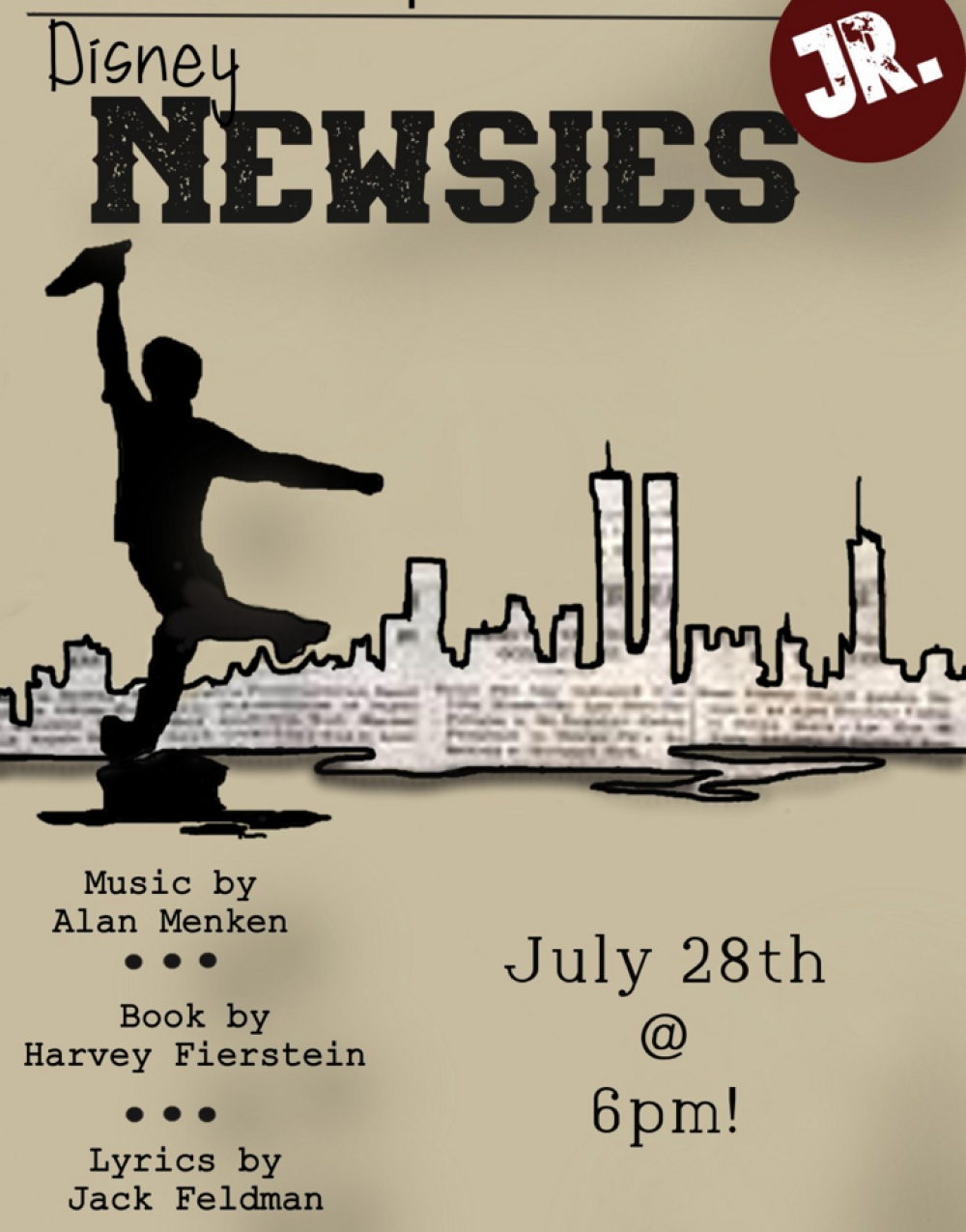 Newsies Jr. - Pomona Performing Arts Musical Theatre Camp Stage Mag