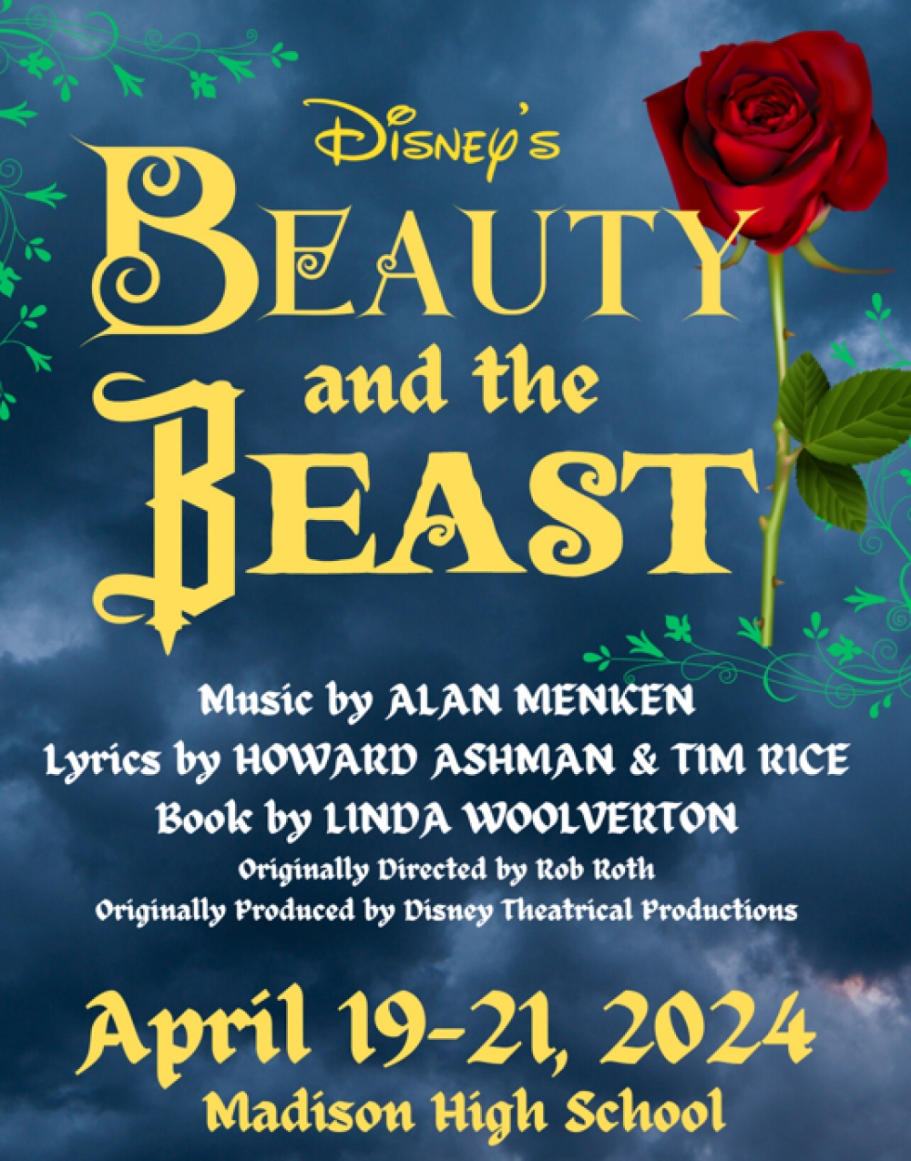 Disney's Beauty and the Beast at Madison High School Theatre
