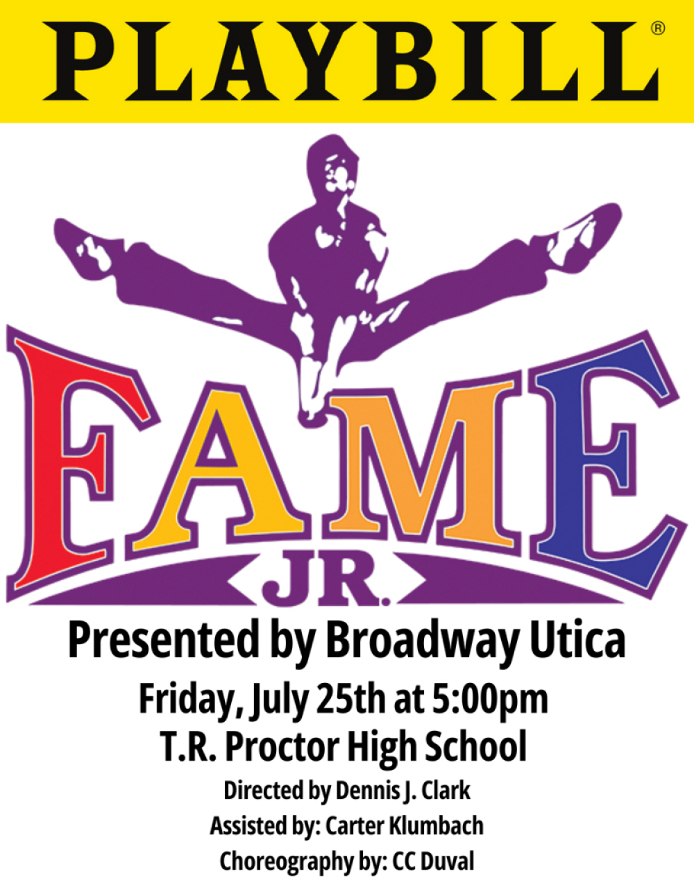 Fame The Musical JR. at Proctor High School