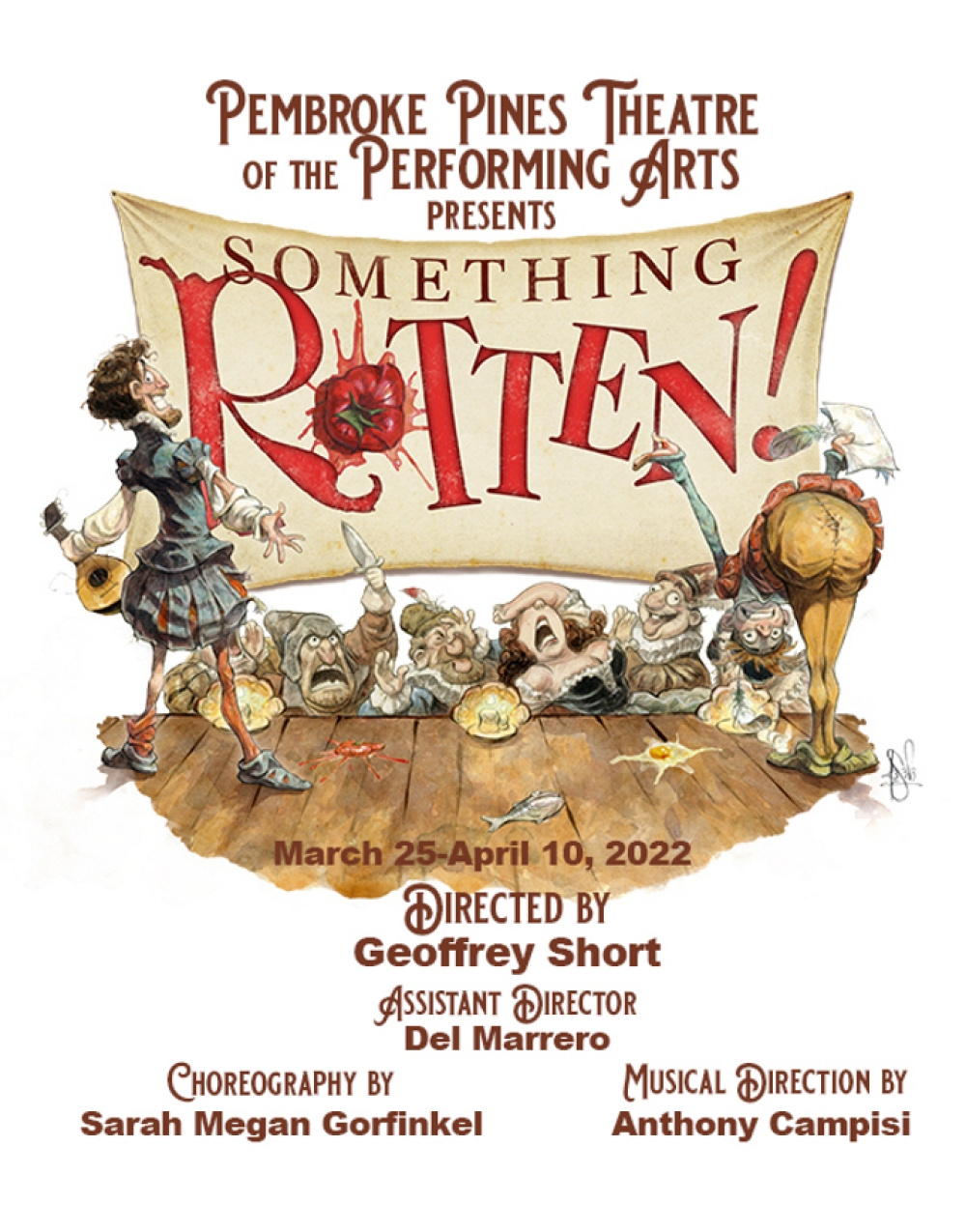 Something Rotten - Pembroke Pines Theatre of the Performing Arts Stage Mag