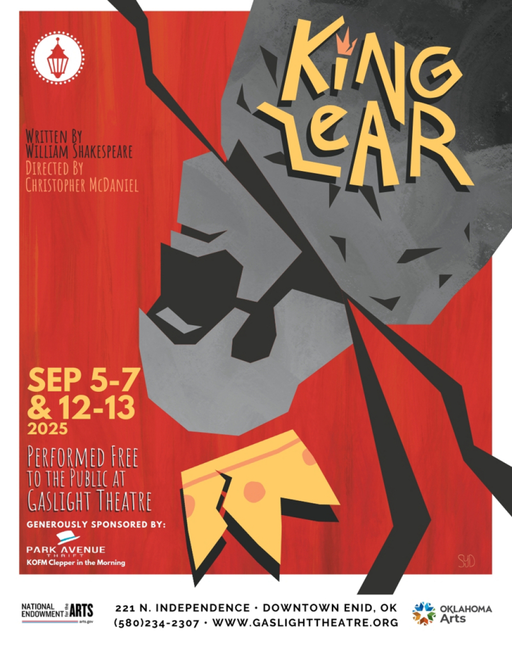 King Lear at Gaslight Theatre