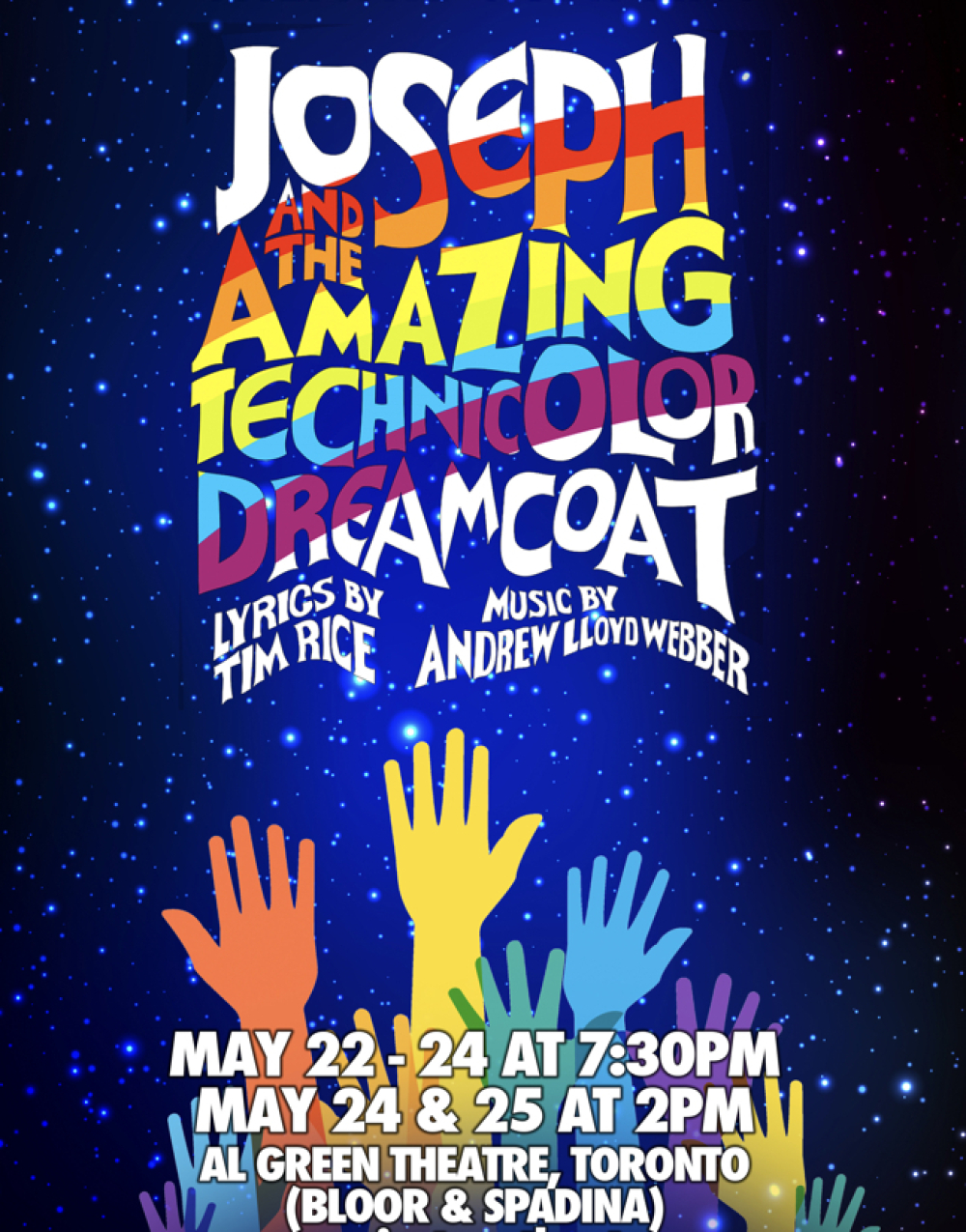 Joseph and the Amazing Technicolor Dreamcoat at The Al Green Theatre
