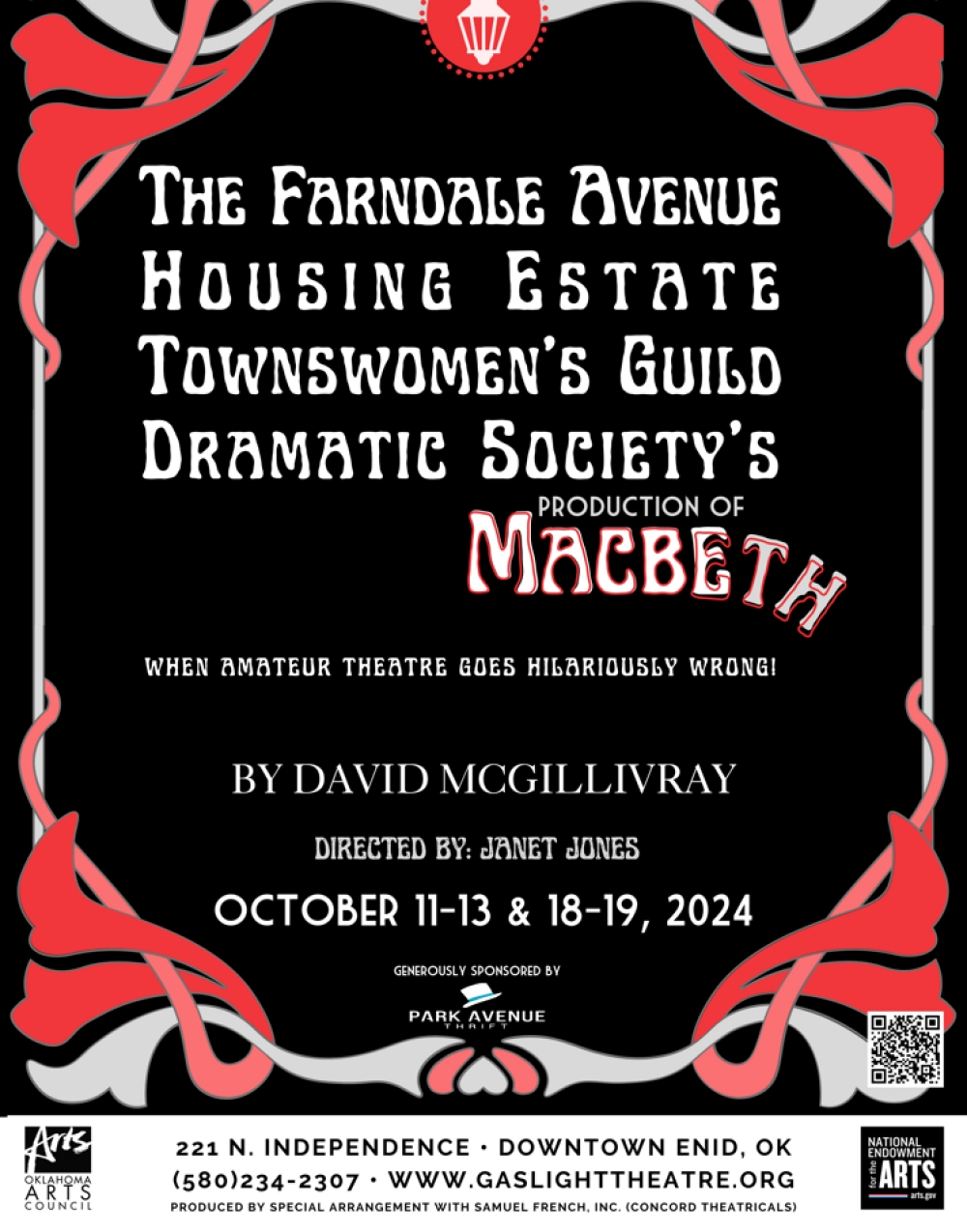 The Farndale Avenue Housing Estate Townswomen's Guild Dramatic Society's Production of Macbeth - Gaslight Theatre Stage Mag