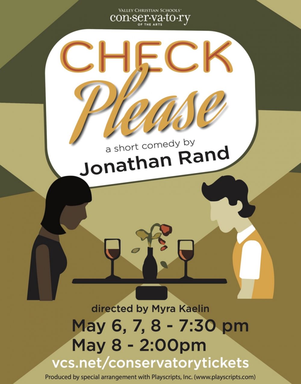 Check Please - Valley Christian High School Theatre Stage Mag