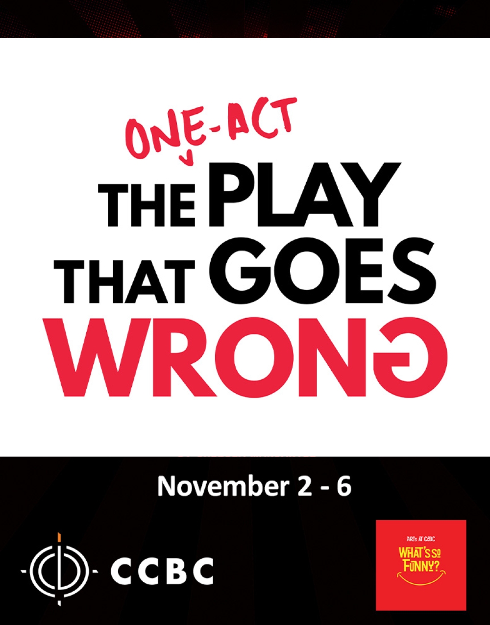 The One-Act Play That Goes Wrong - Center for the Arts Theatre Stage Mag