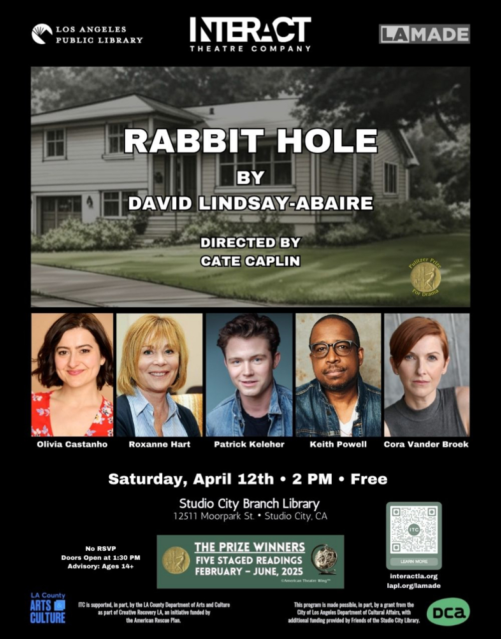 RABBIT HOLE by David Lindsay-Abaire at INTERACT THEATRE COMPANY