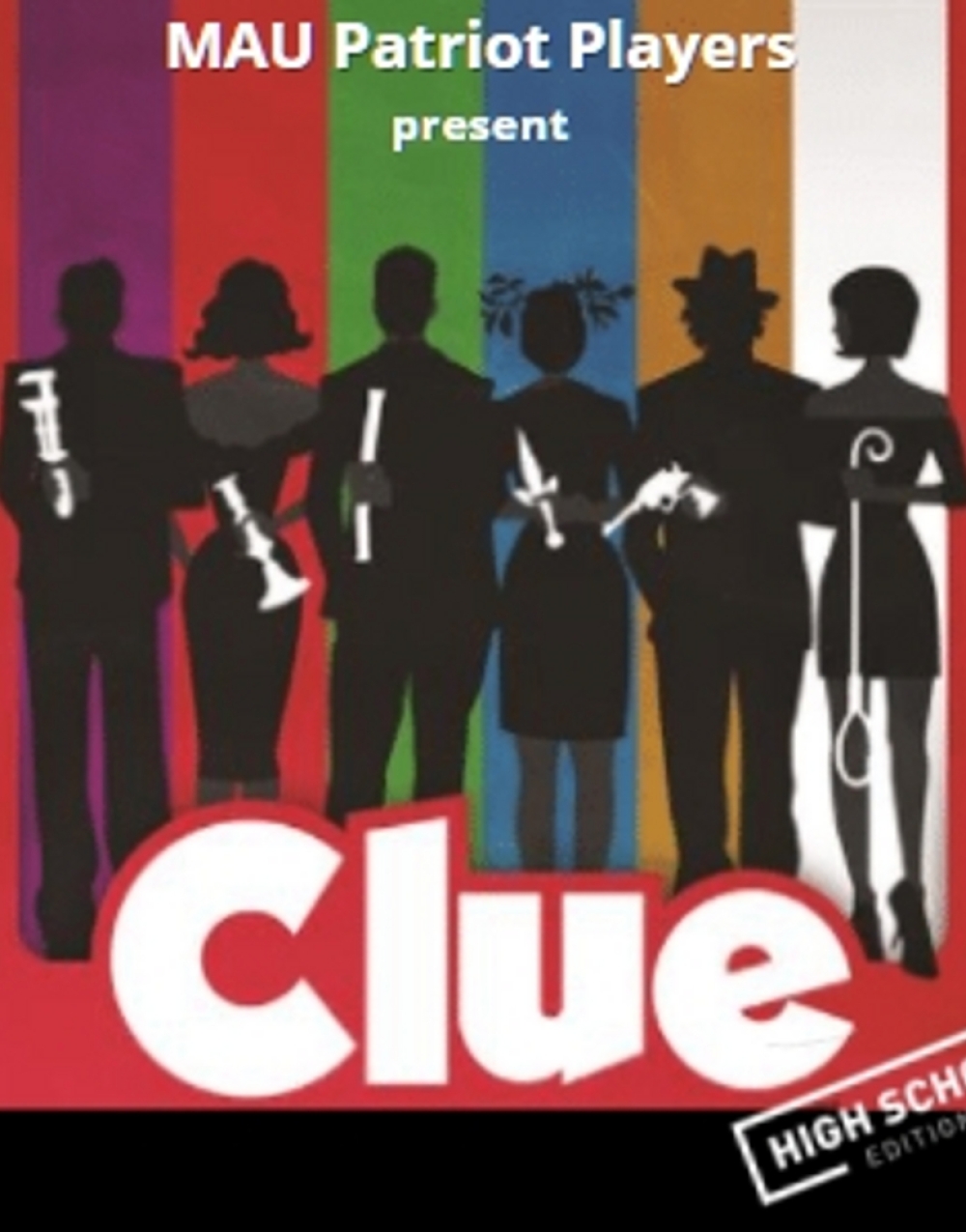 CLUE High School Edition - Mount Anthony Union High School Stage Mag