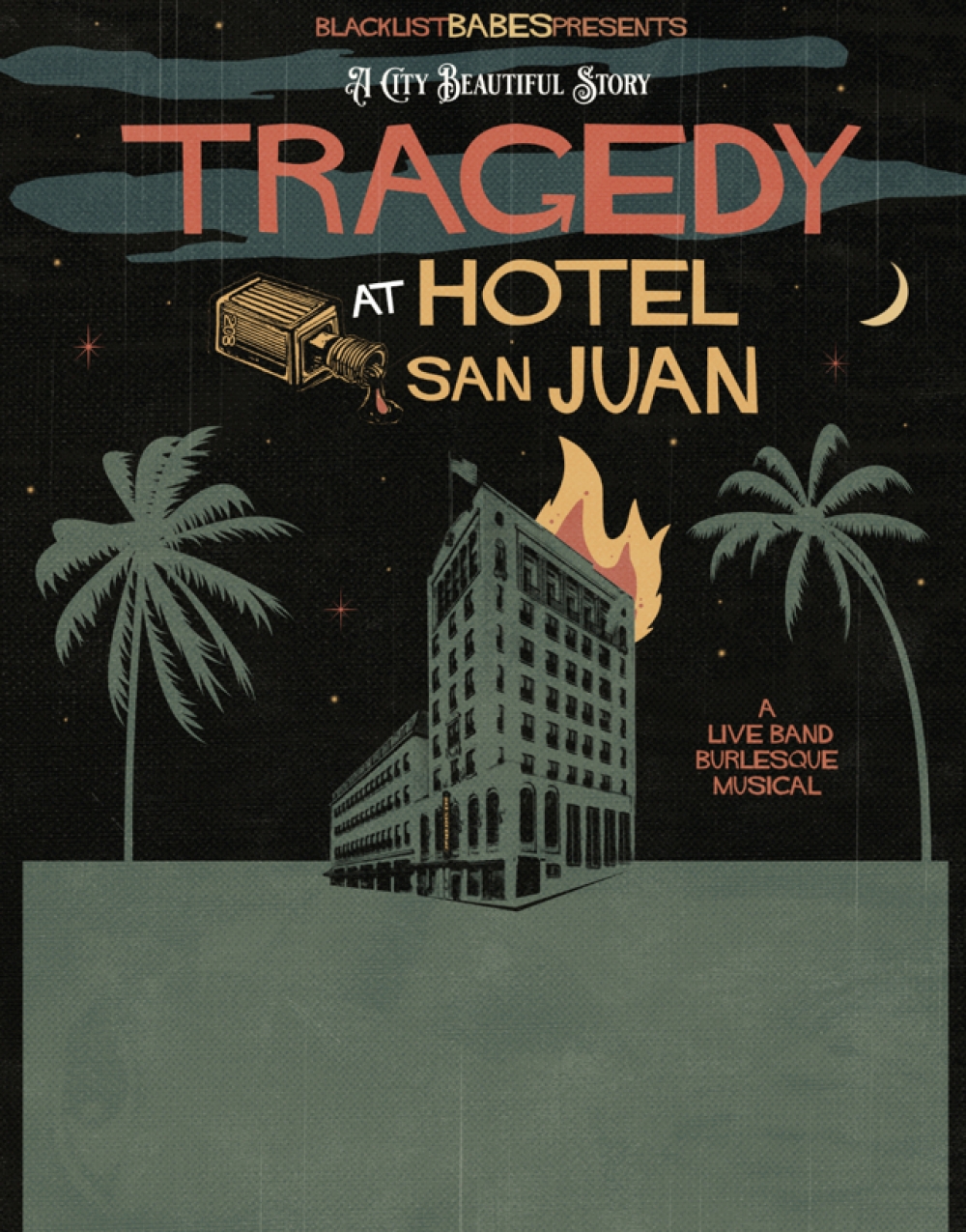 A City Beautiful Story: Tragedy at Hotel San Juan - Green Venue - Orlando Fringe Festival2024 Stage Mag
