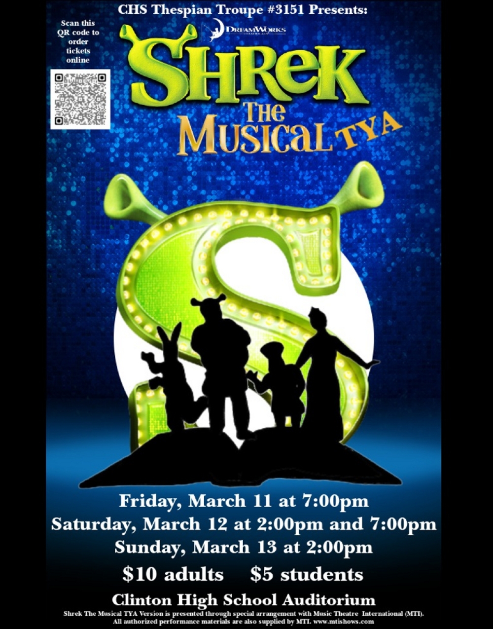 Shrek The Musical - Clinton High School Stage Mag