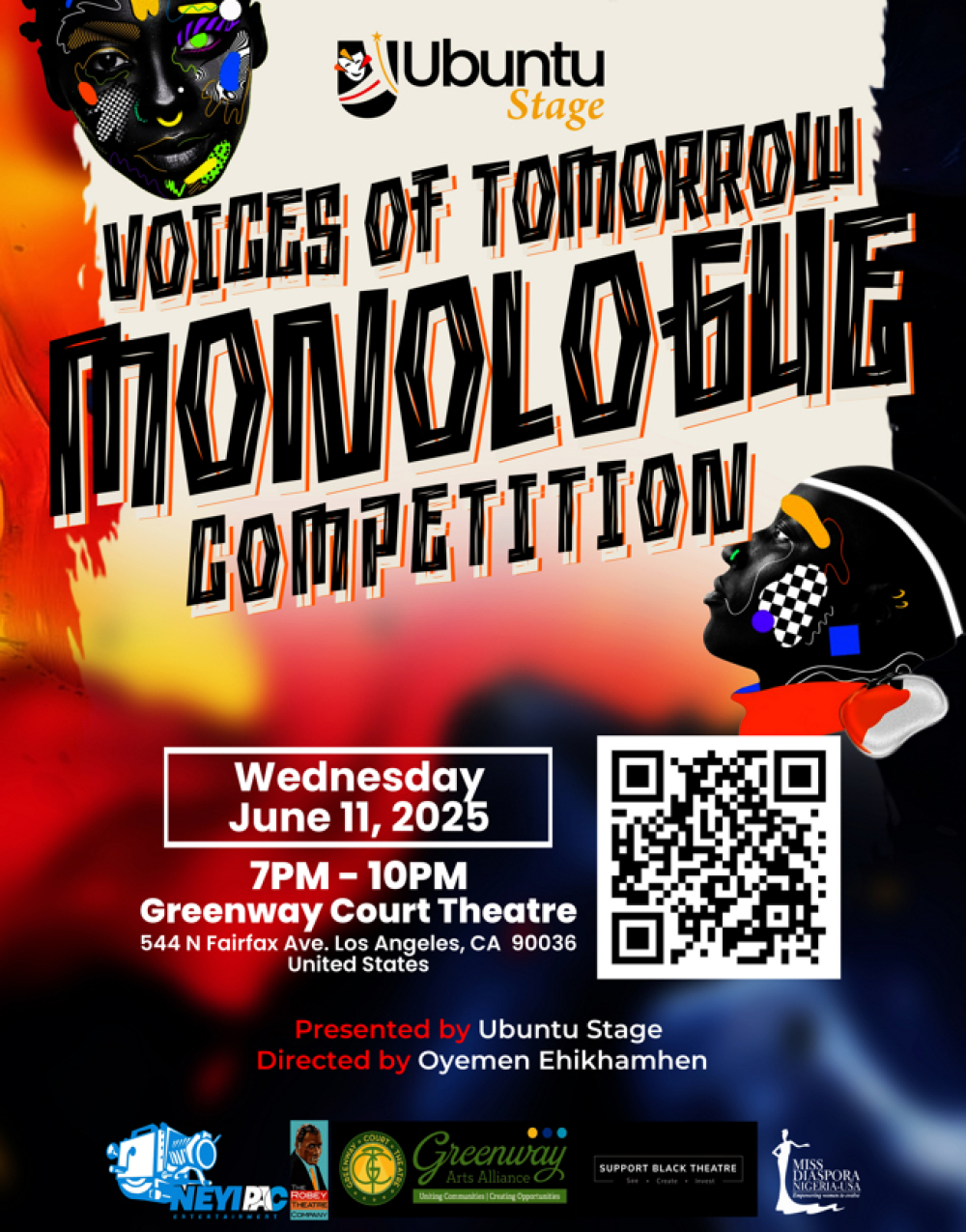 Voices of Tomorrow Monologue Competition at Ubuntu Stage
