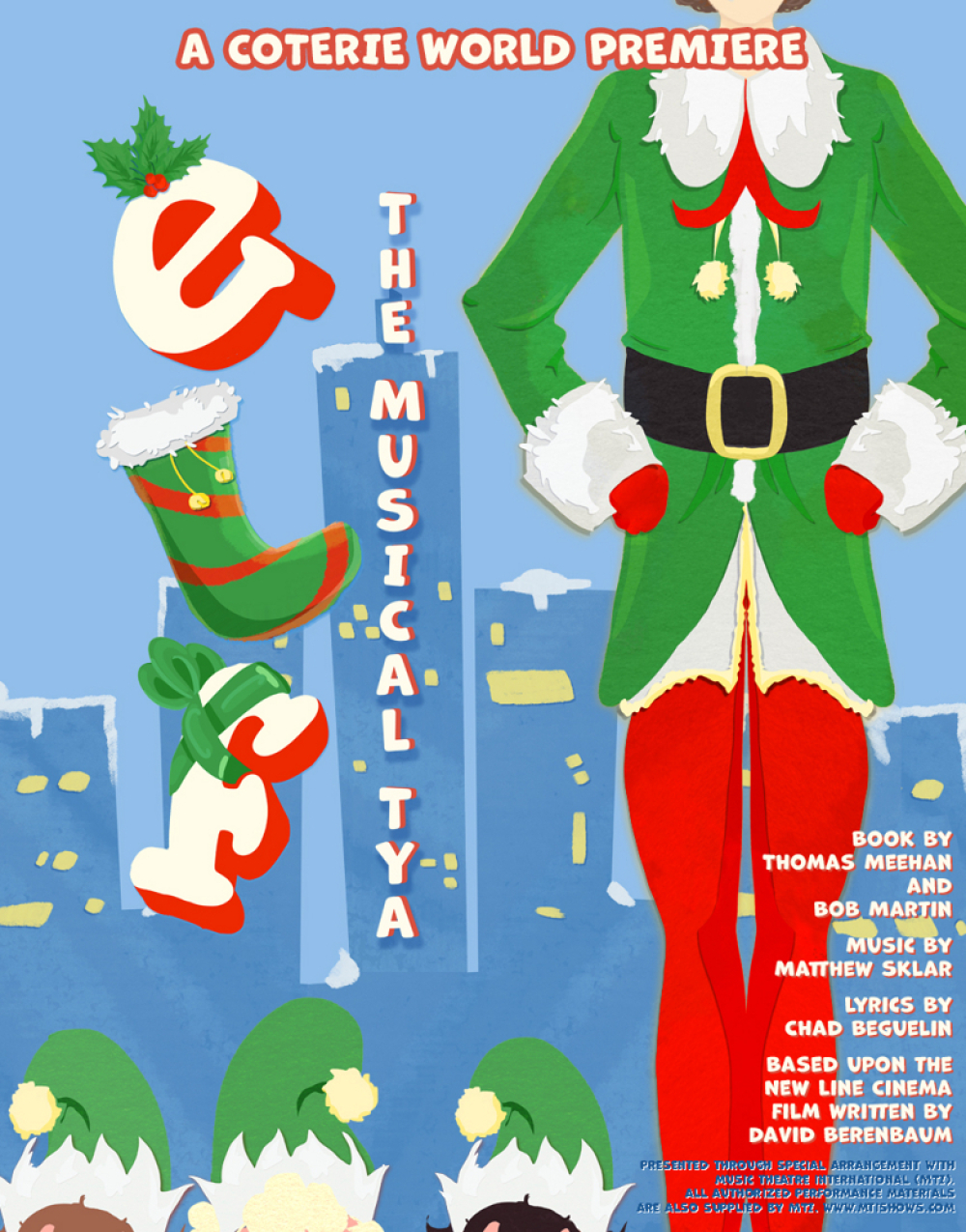 Elf - The Musical T.Y.A. - The Coterie Theatre Stage Mag