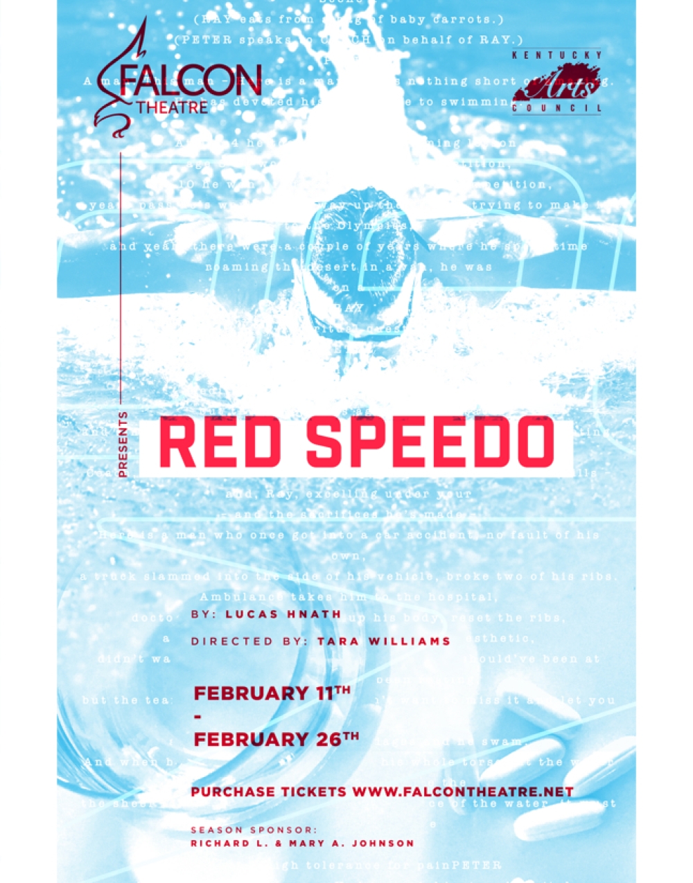 Red Speedo - Falcon Theatre Stage Mag