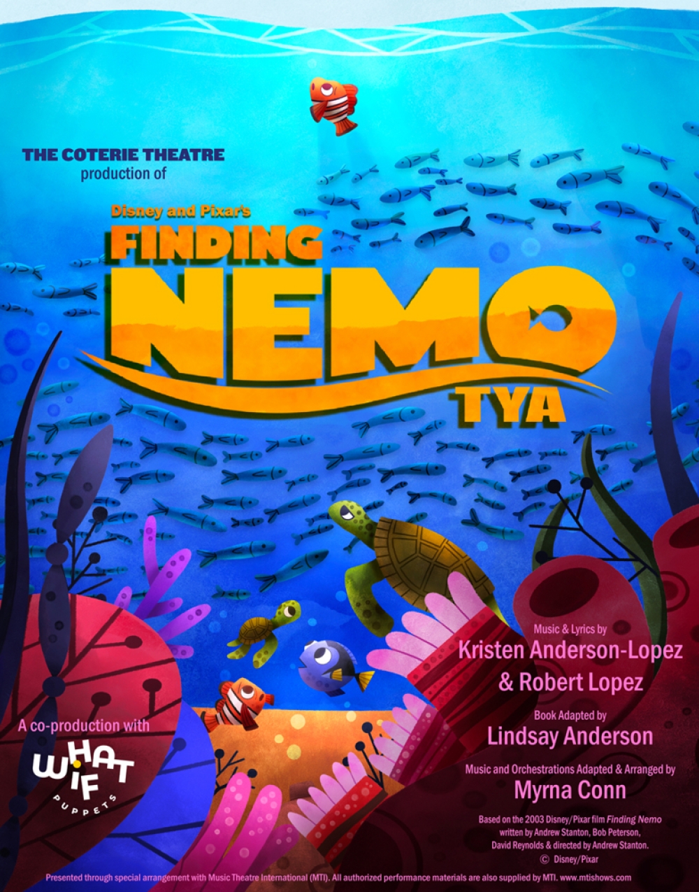 Finding Nemo TYA at The Coterie Theatre