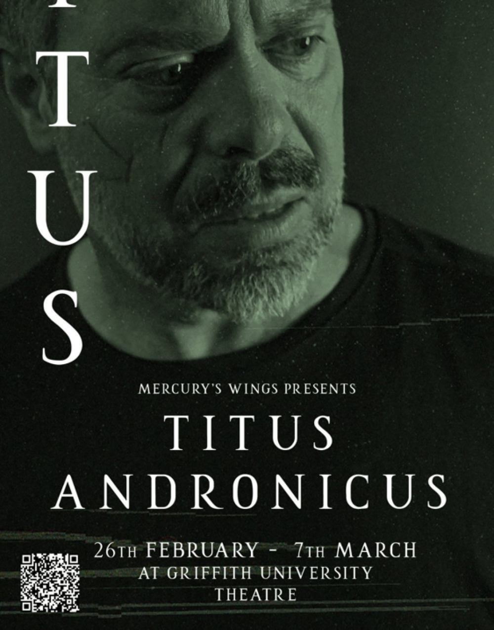 Titus Andronicus at Griffith University Theatre