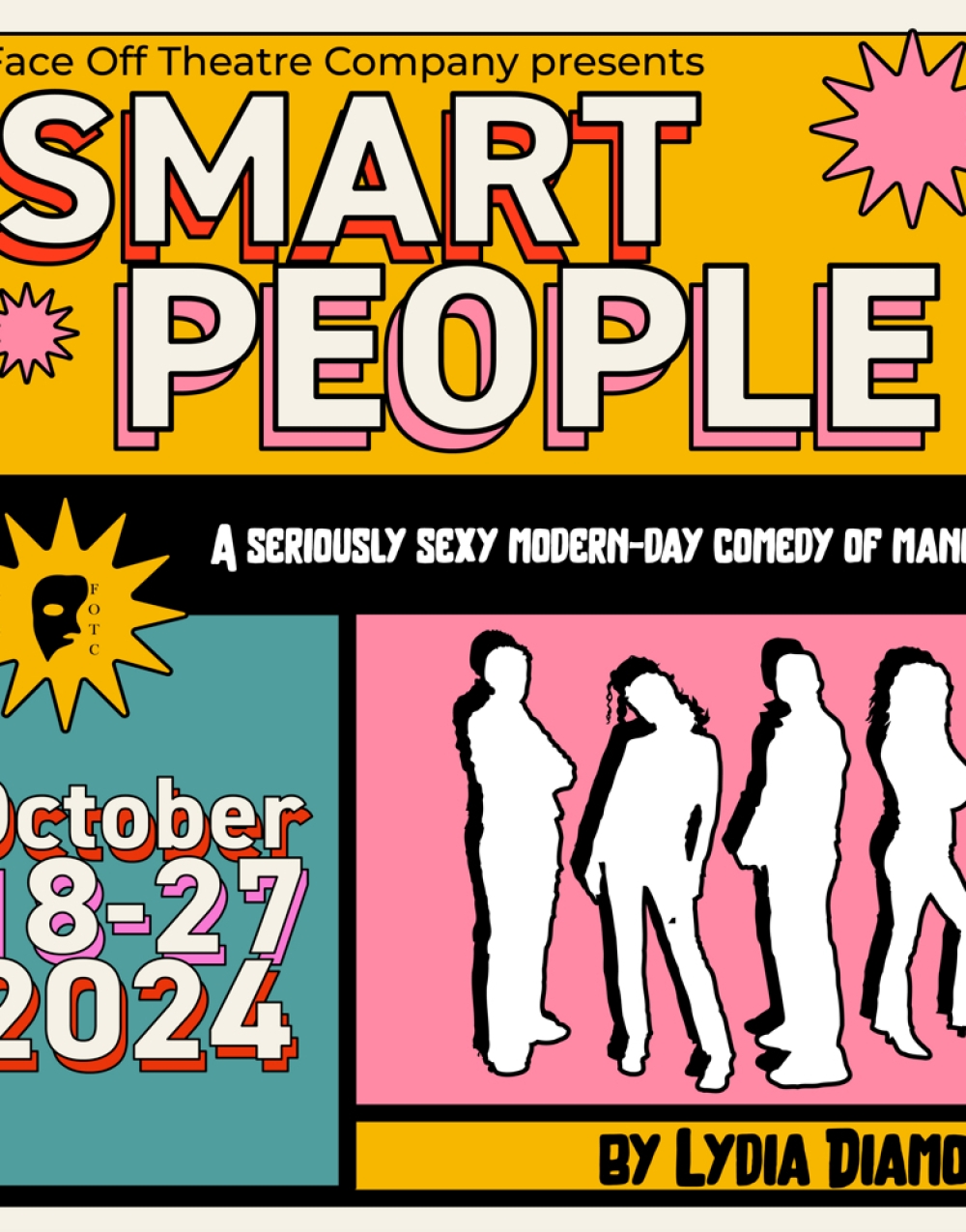 Smart People at Face Off Theatre Company