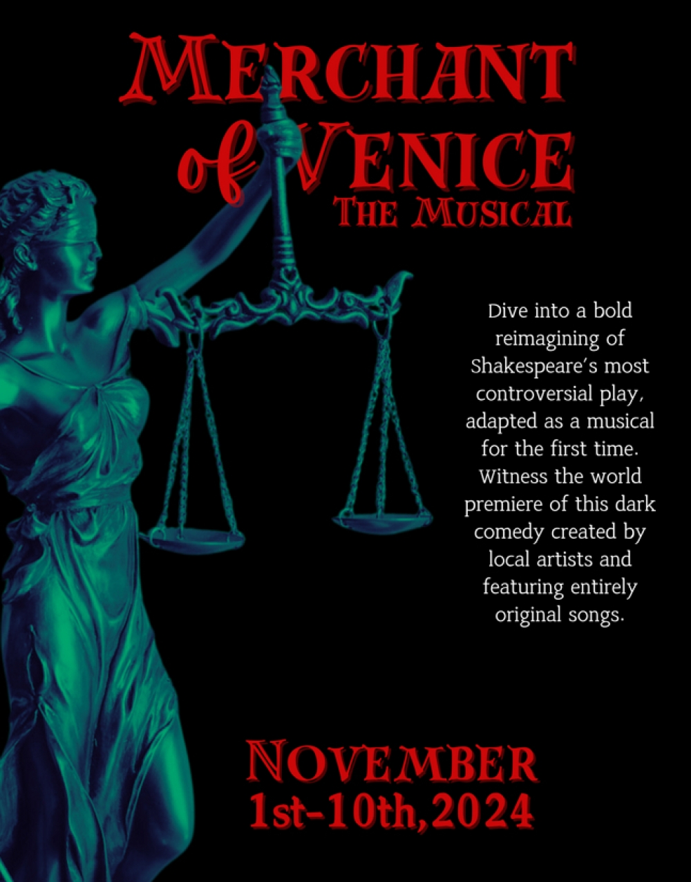 Merchant of Venice: The Musical - Aspire Repertory Theatre Stage Mag