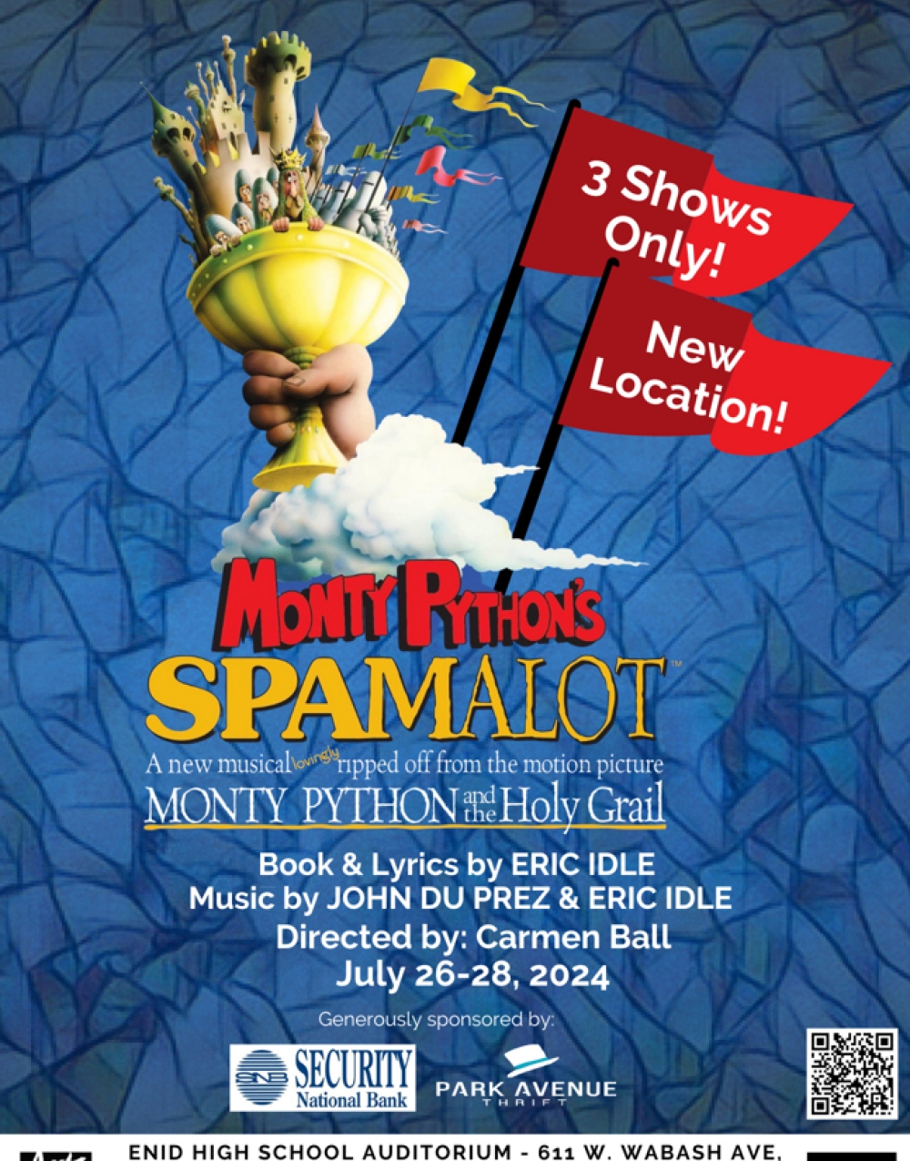 Monty Python's SPAMALOT - Gaslight Theatre Stage Mag